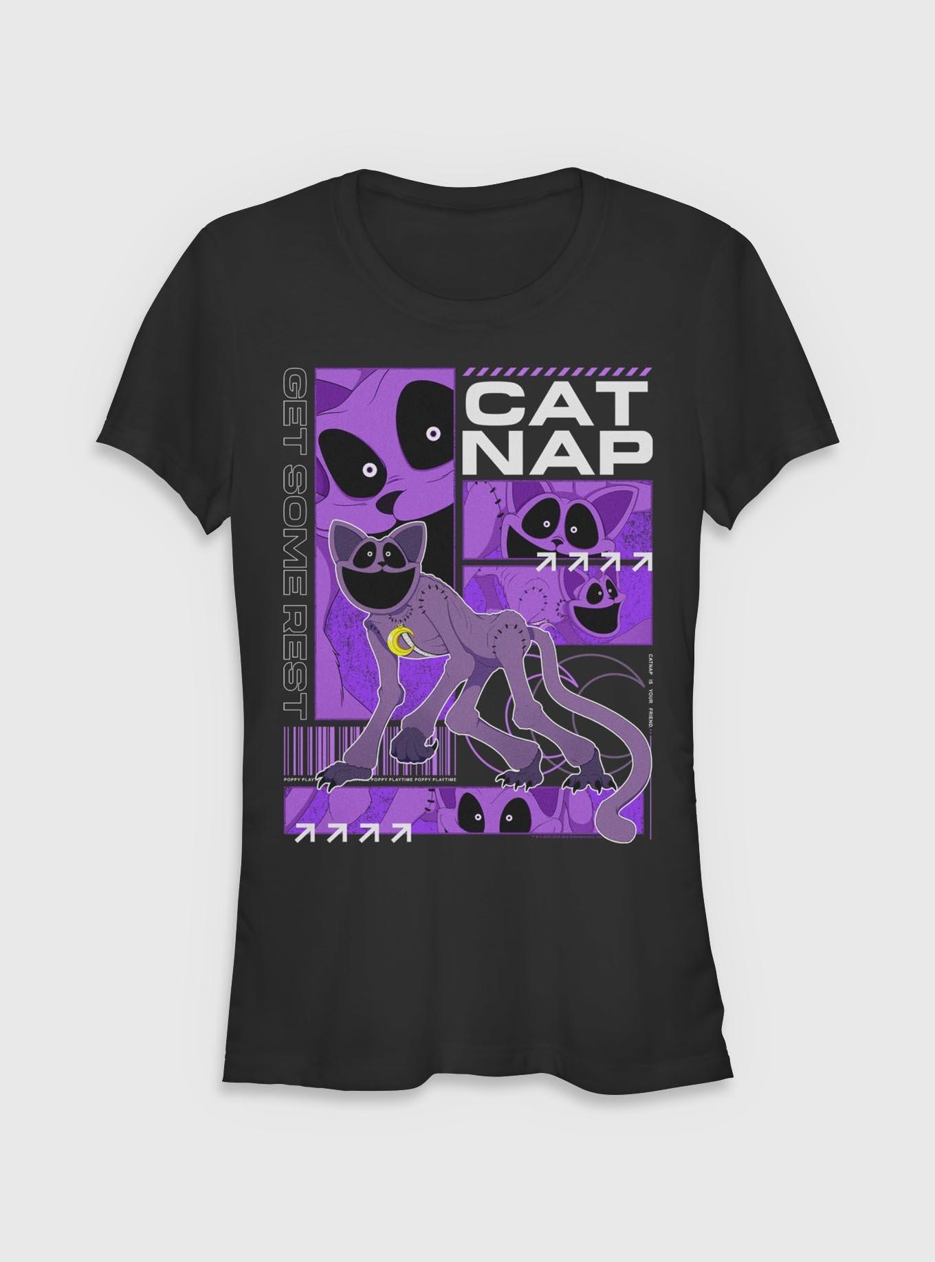 Poppy Playtime Catnap Get Some Rest Girls T-Shirt, , hi-res