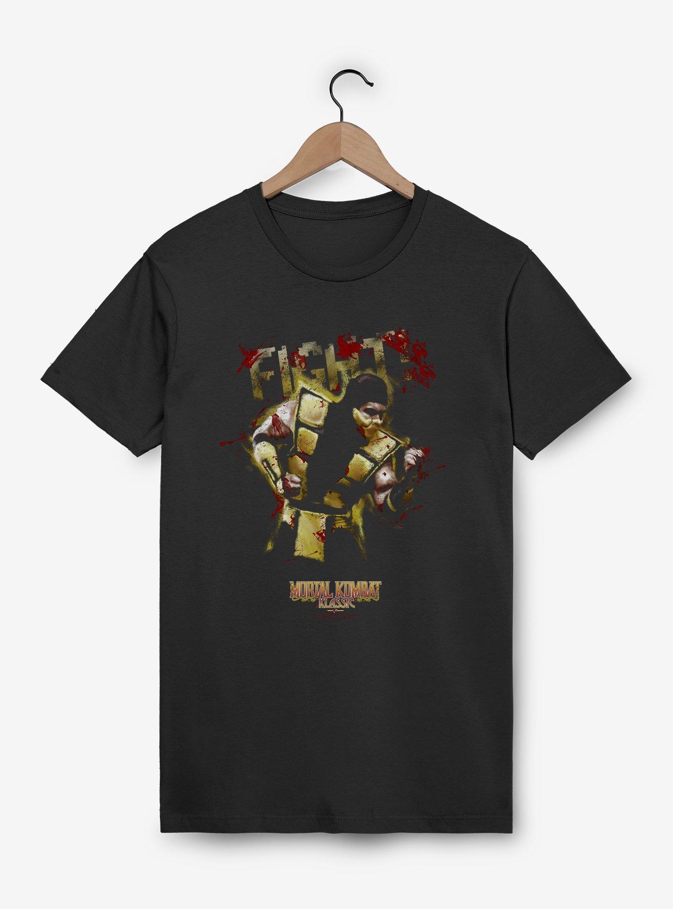 Mortal Kombat Klassic Scorpion Fight T-Shirt, , hi-res
