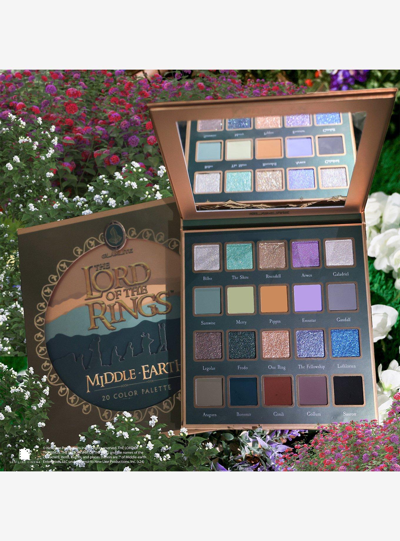 Glamlite X The Lord Of The Rings Middle-Earth Eyeshadow Palette, , hi-res