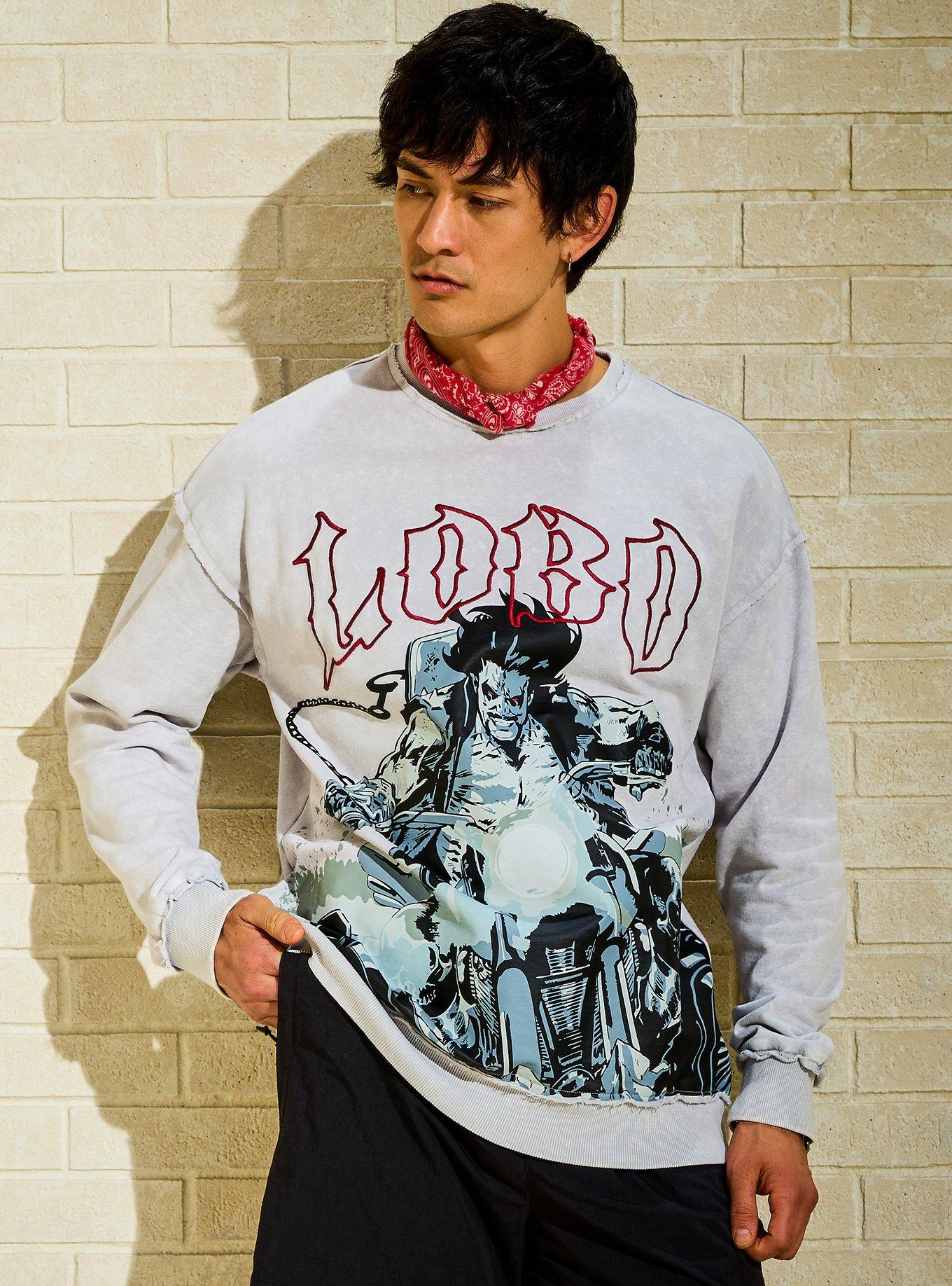 DC Comics Supergirl Lobo Portrait Crewneck - BoxLunch Exclusive