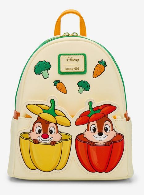 disney mini food backpack Loungefly Disney's Mickey Mouse Eats Doughnut Adjustable straps Loungefly Disney Pixar Ratatouille Remy