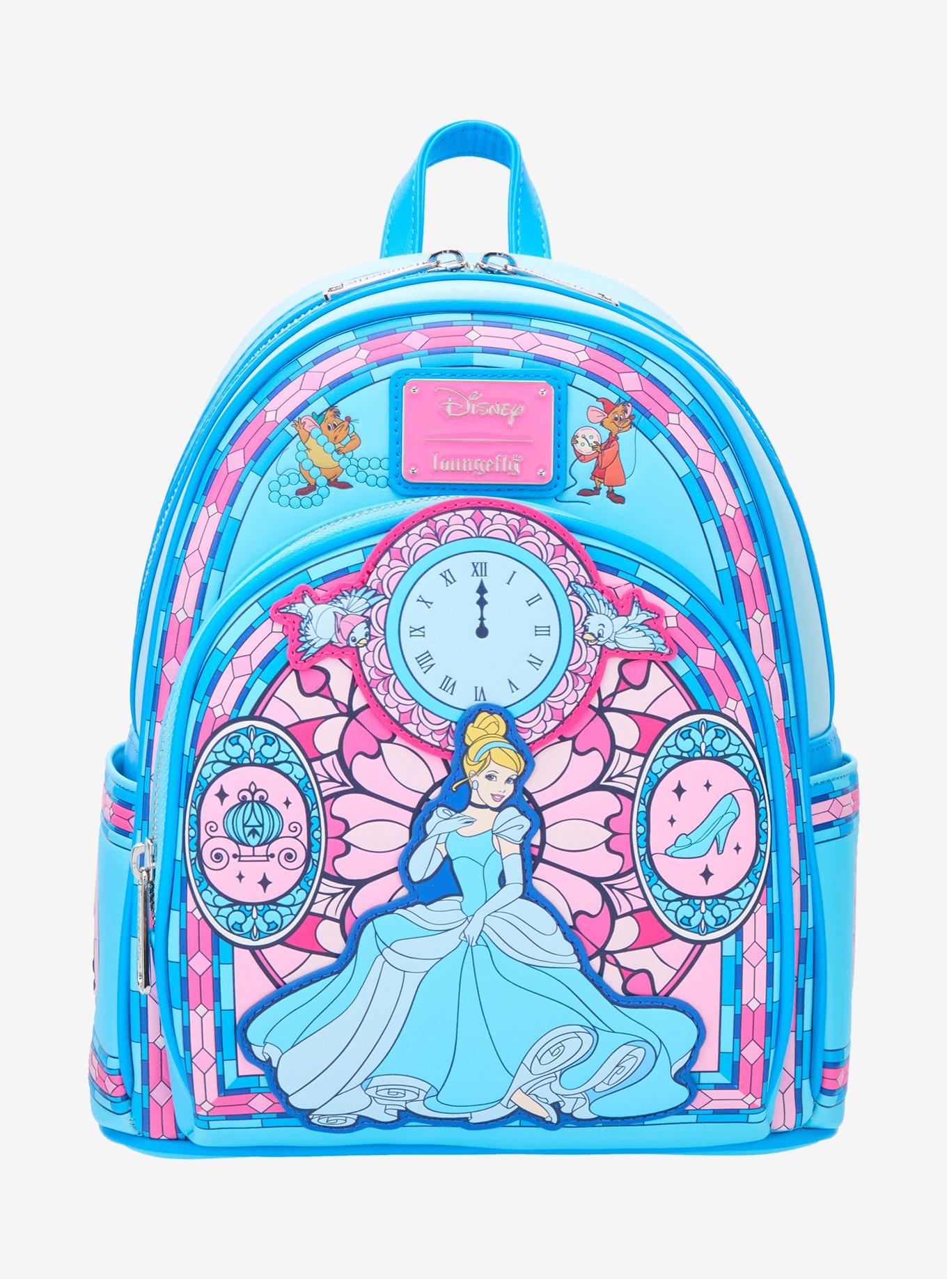 Loungefly Disney Cinderella Stained Glass Portrait Mini Backpack - BoxLunch Exclusive, , hi-res
