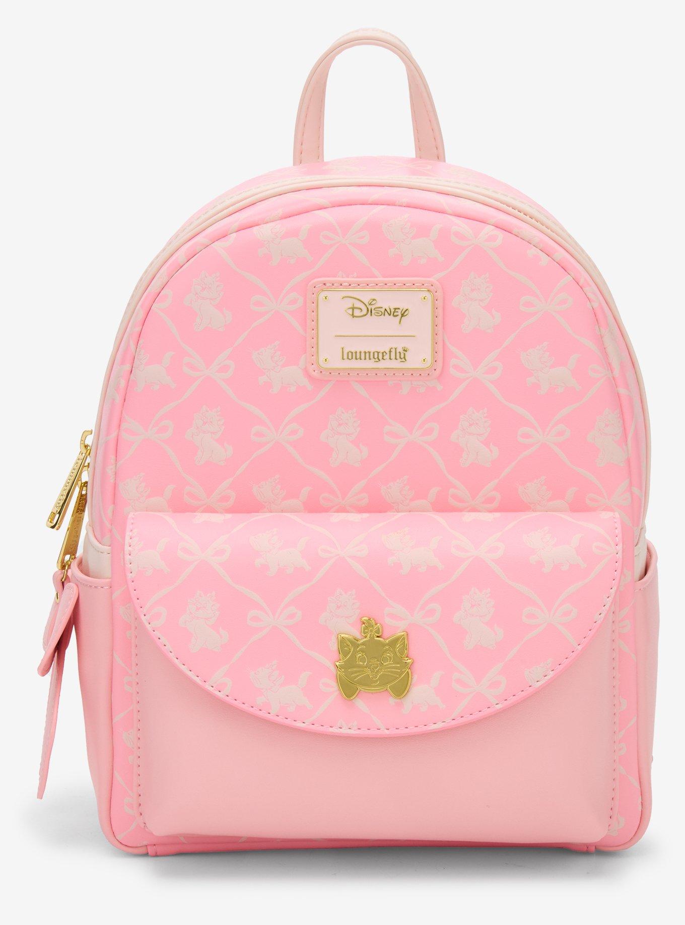 Loungefly Disney The Aristocats Marie Bows Allover Print Mini Backpack - BoxLunch Exclusive