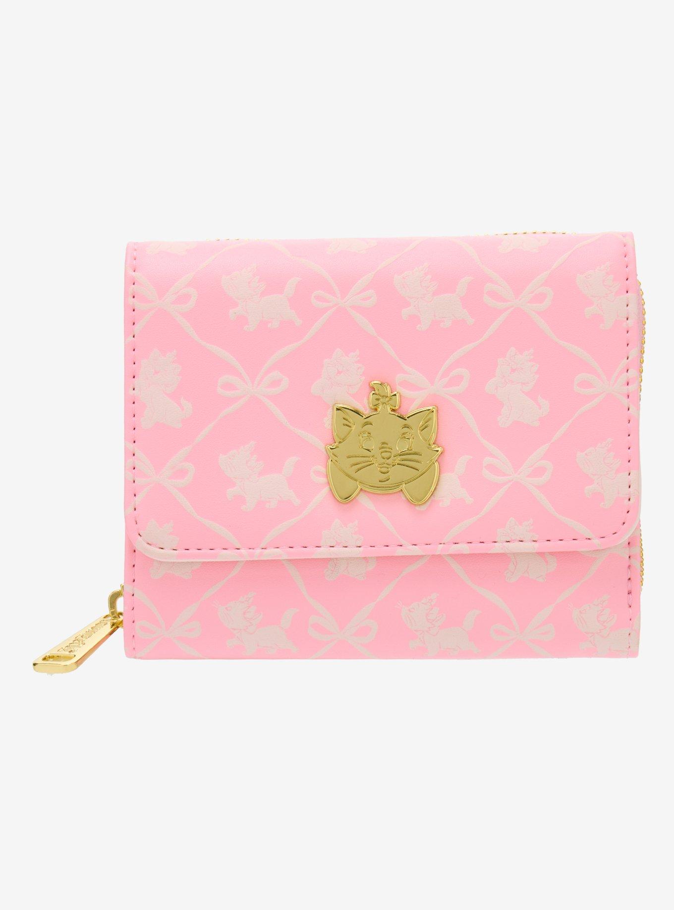 Loungefly Disney The Aristocats Marie Bows Allover Print Wallet - BoxLunch Exclusive, , hi-res