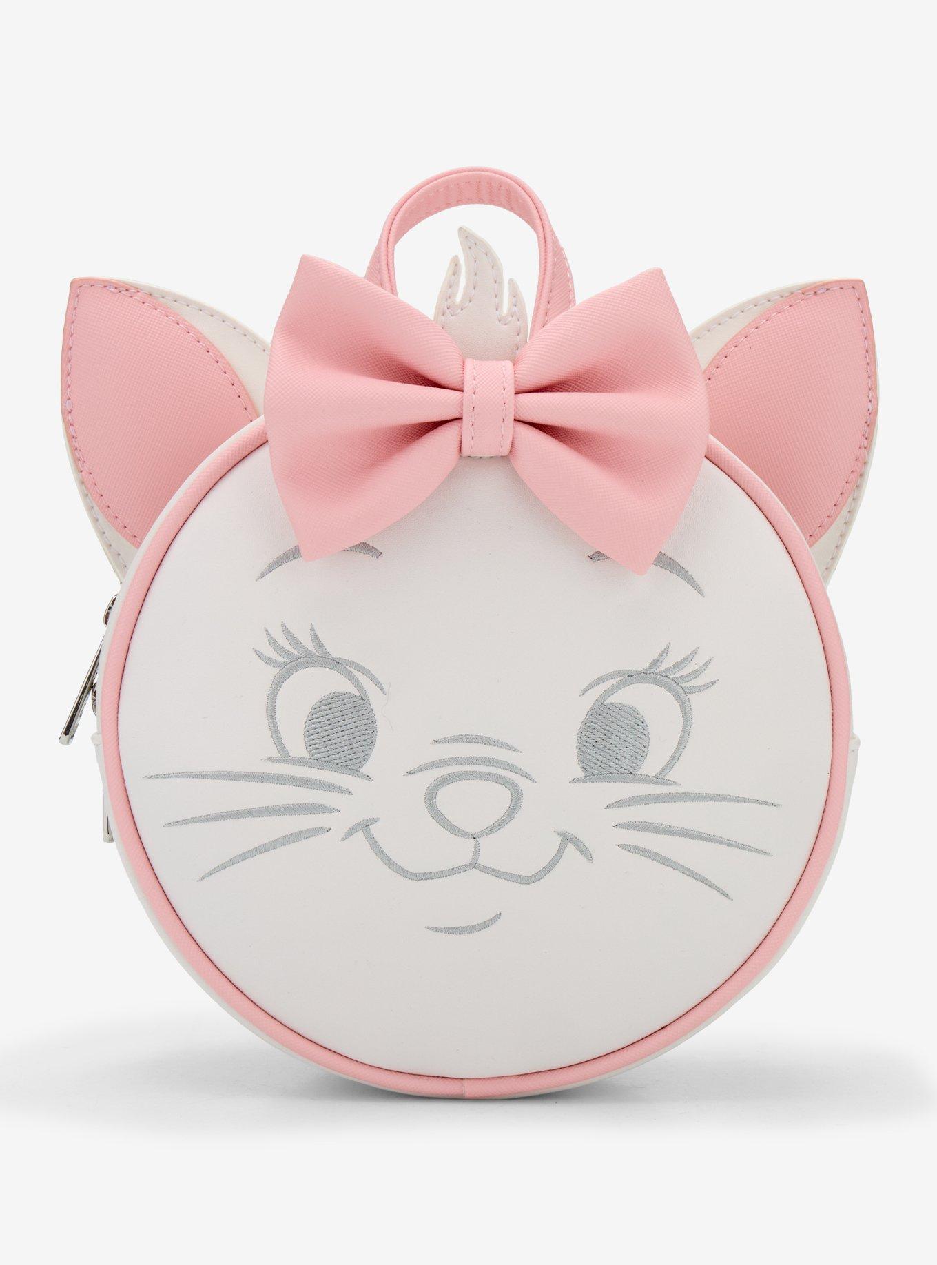 customer service loungefly disney the aristocats marie convertible mini backpack Toile Print - BoxLunch Exclusive PINK NONE This feisty feline always gets the last word Exclusive - The Aristocats Sassy