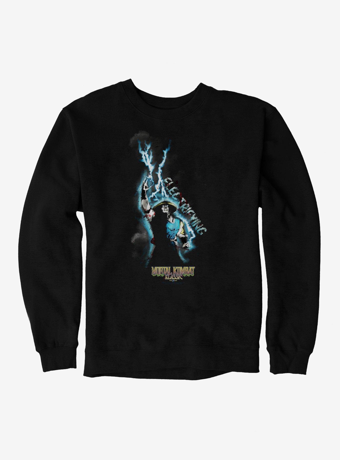 Mortal Kombat Klassic Raiden Electrifying Sweatshirt, , hi-res