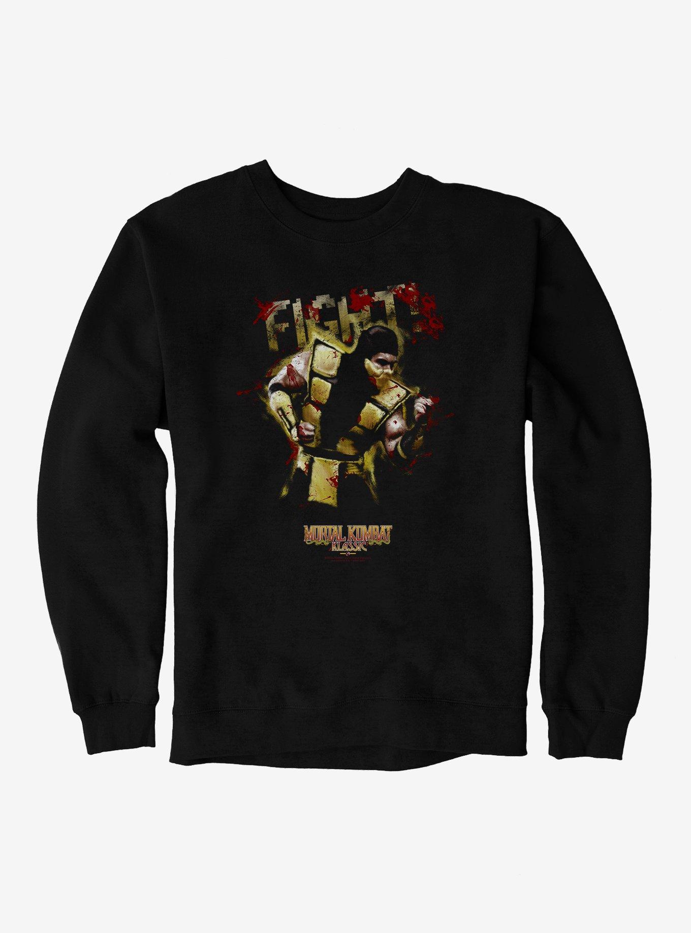 Mortal Kombat Klassic Scorpion Fight Sweatshirt, , hi-res