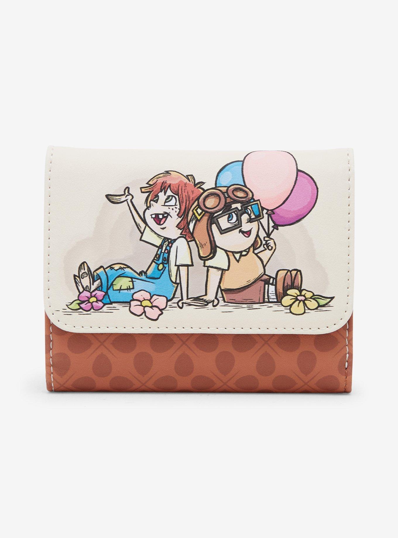Loungefly Disney Pixar Up Young Carl & Ellie Mini Wallet, , hi-res