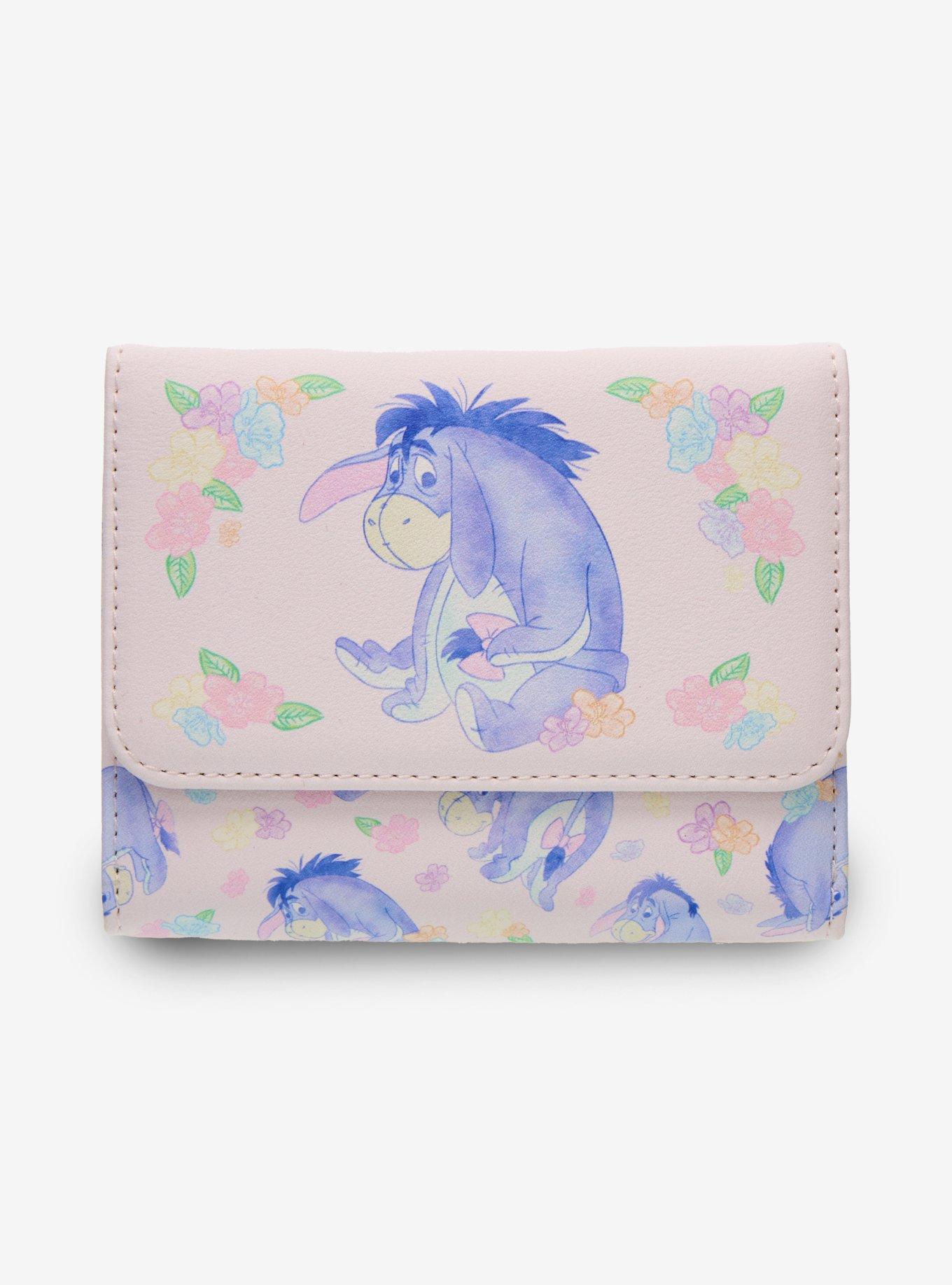 Loungefly Disney Winnie The Pooh Eeyore Floral Mini Wallet, , hi-res