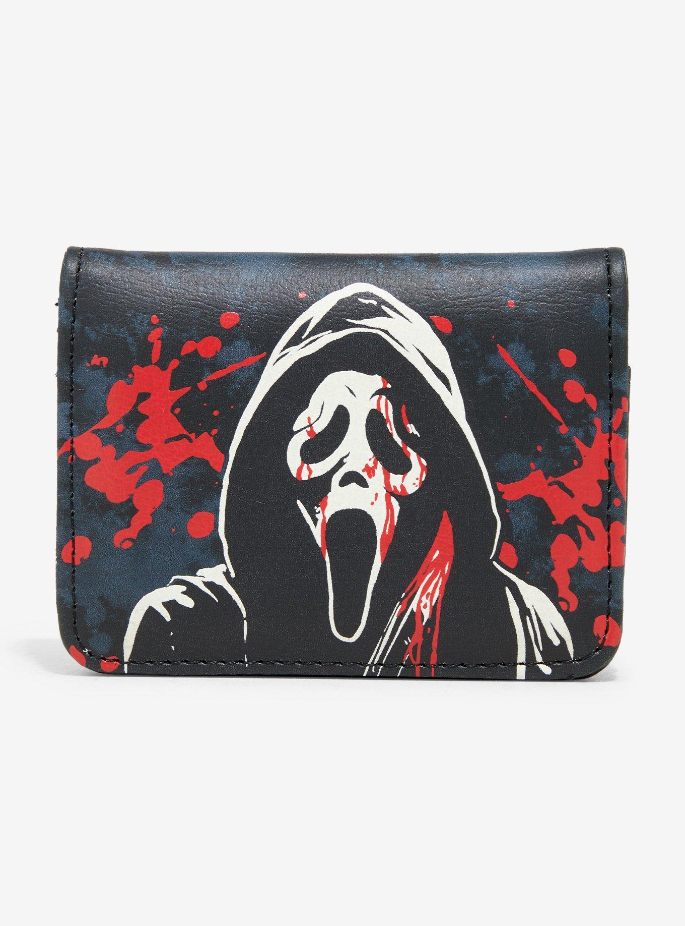 Ghost Face Blood Splatter Cardholder, , hi-res