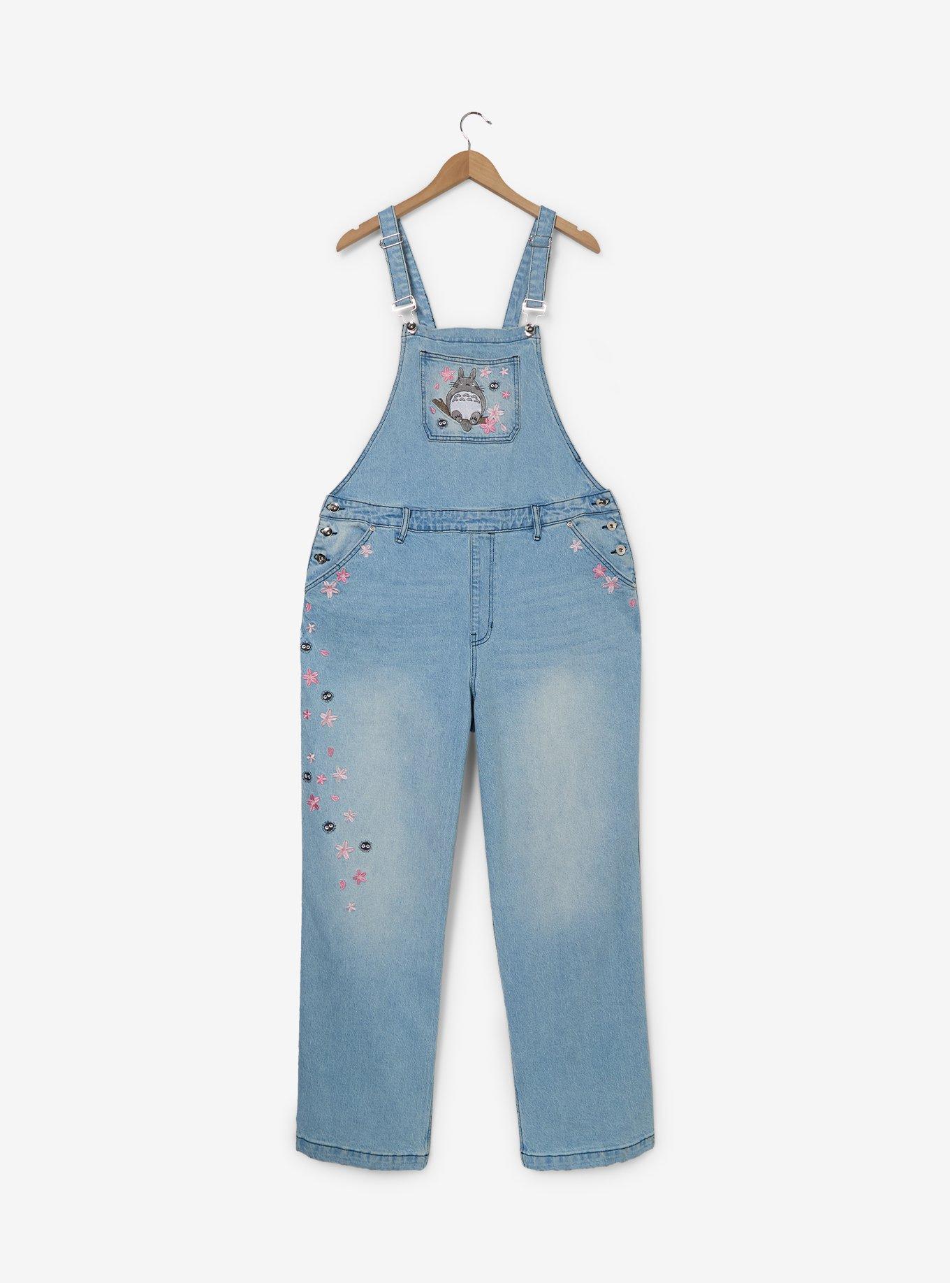 Studio Ghibli&reg; My Neighbor Totoro Cherry Blossom Women's Plus Size Overalls, , hi-res