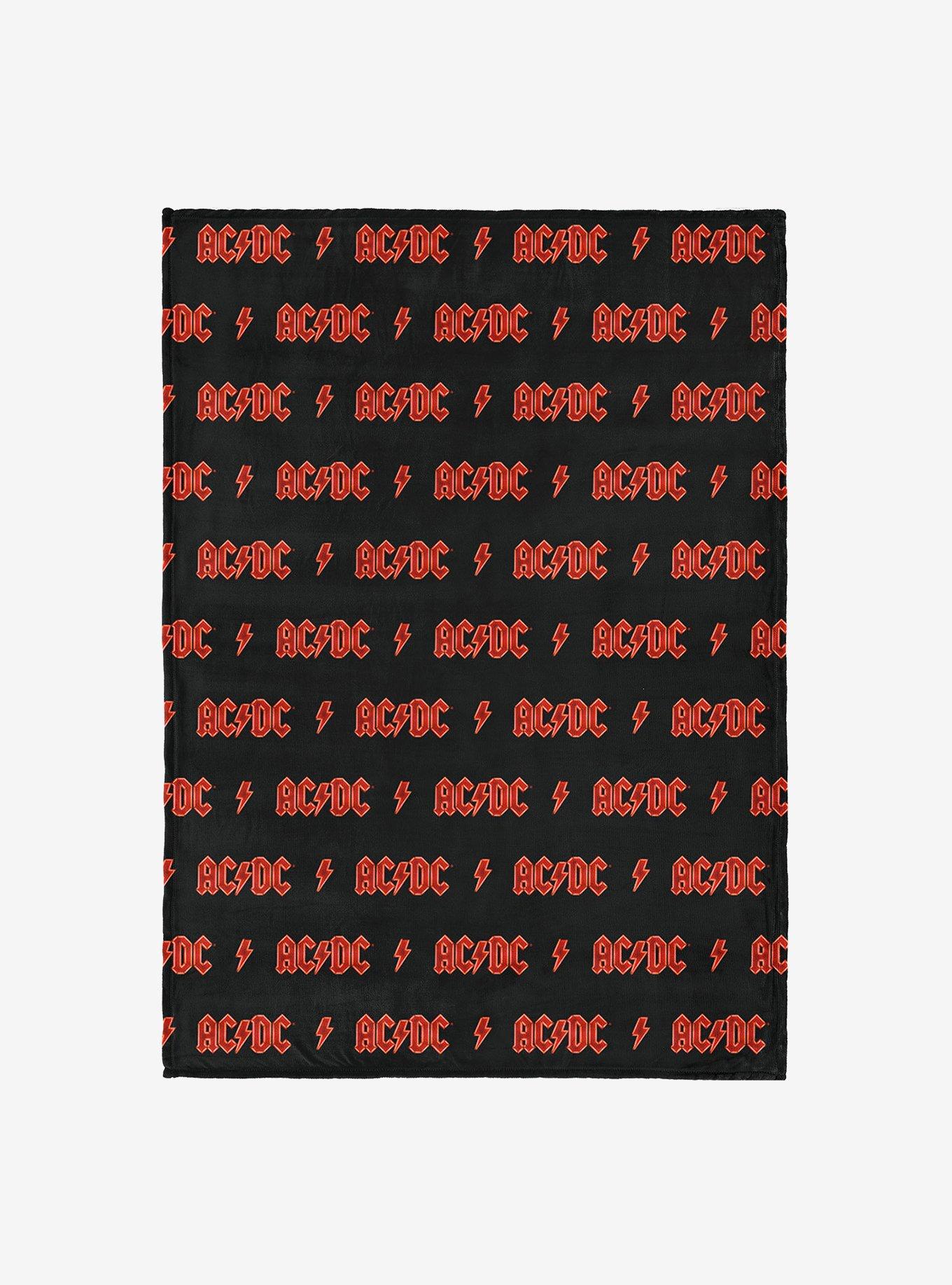 AC/DC Neon Silk Touch Throw Blanket, , hi-res