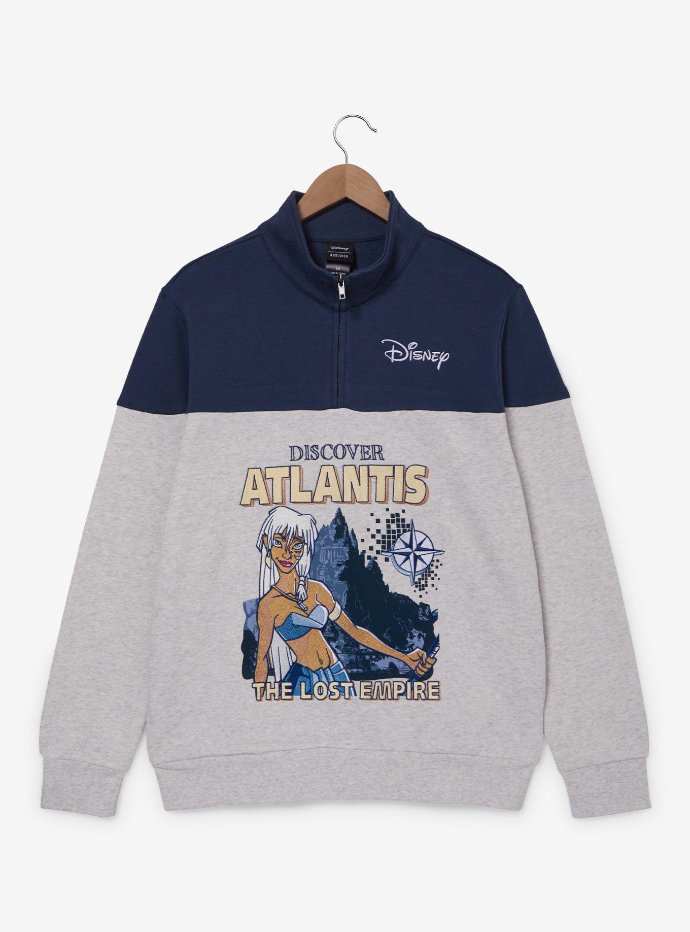 Disney Atlantis: The Lost Empire Quarter Zip Sweatshirt, , hi-res