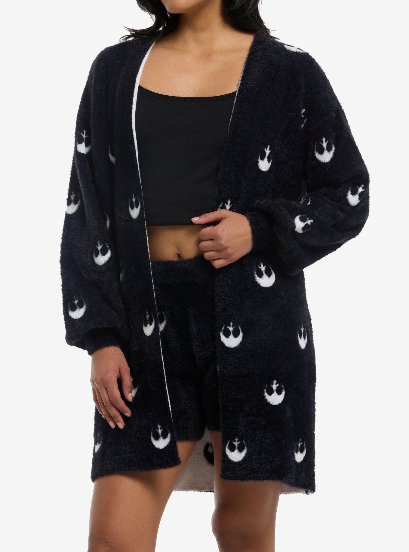 Her Universe Star Wars Rebel Symbol Cozy Cardigan Her Universe Exclusive, , hi-res