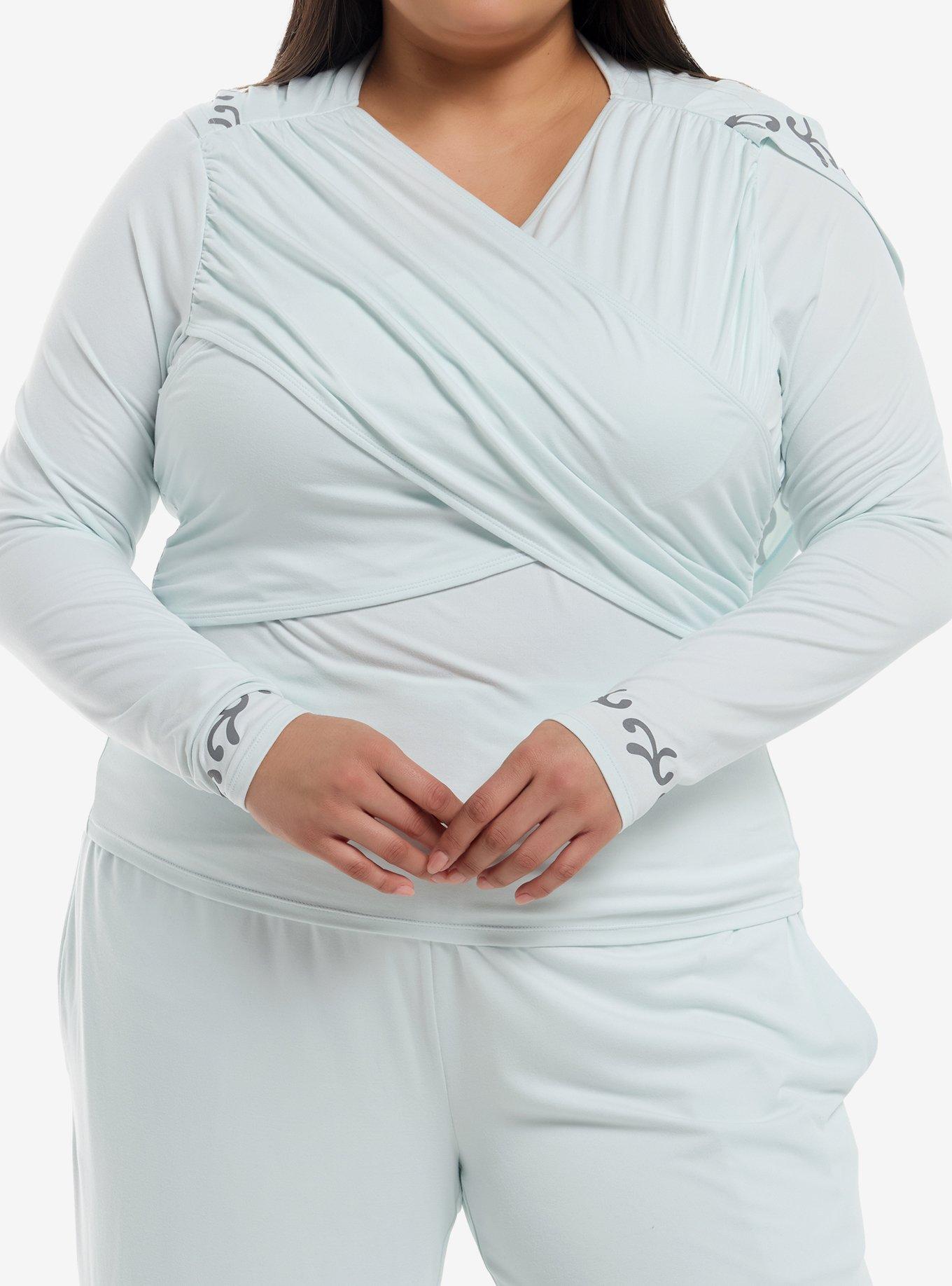 Her Universe Star Wars Padm&eacute; Wrap Long-Sleeve Top Plus Size Her Universe Exclusive, , hi-res