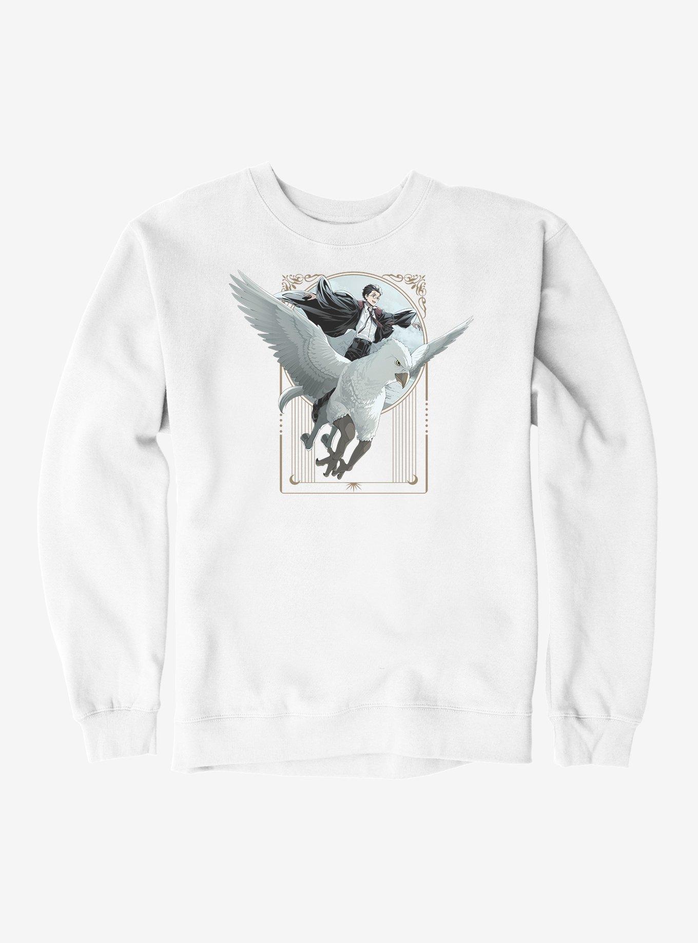 Harry Potter Flying With Buckbeak Sweatshirt, , hi-res
