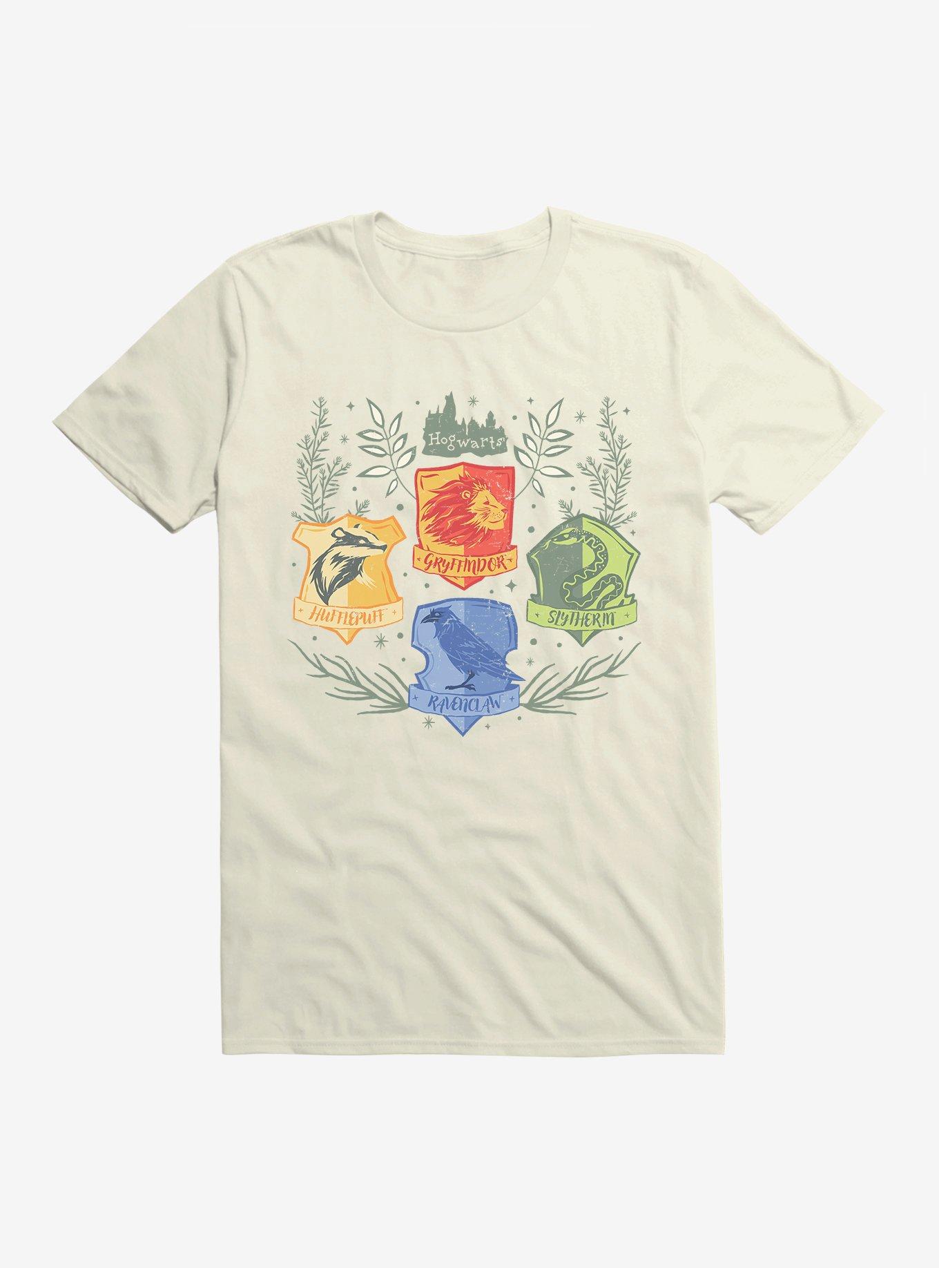 Harry Potter Hogwarts Houses In Bloom T-Shirt, , hi-res