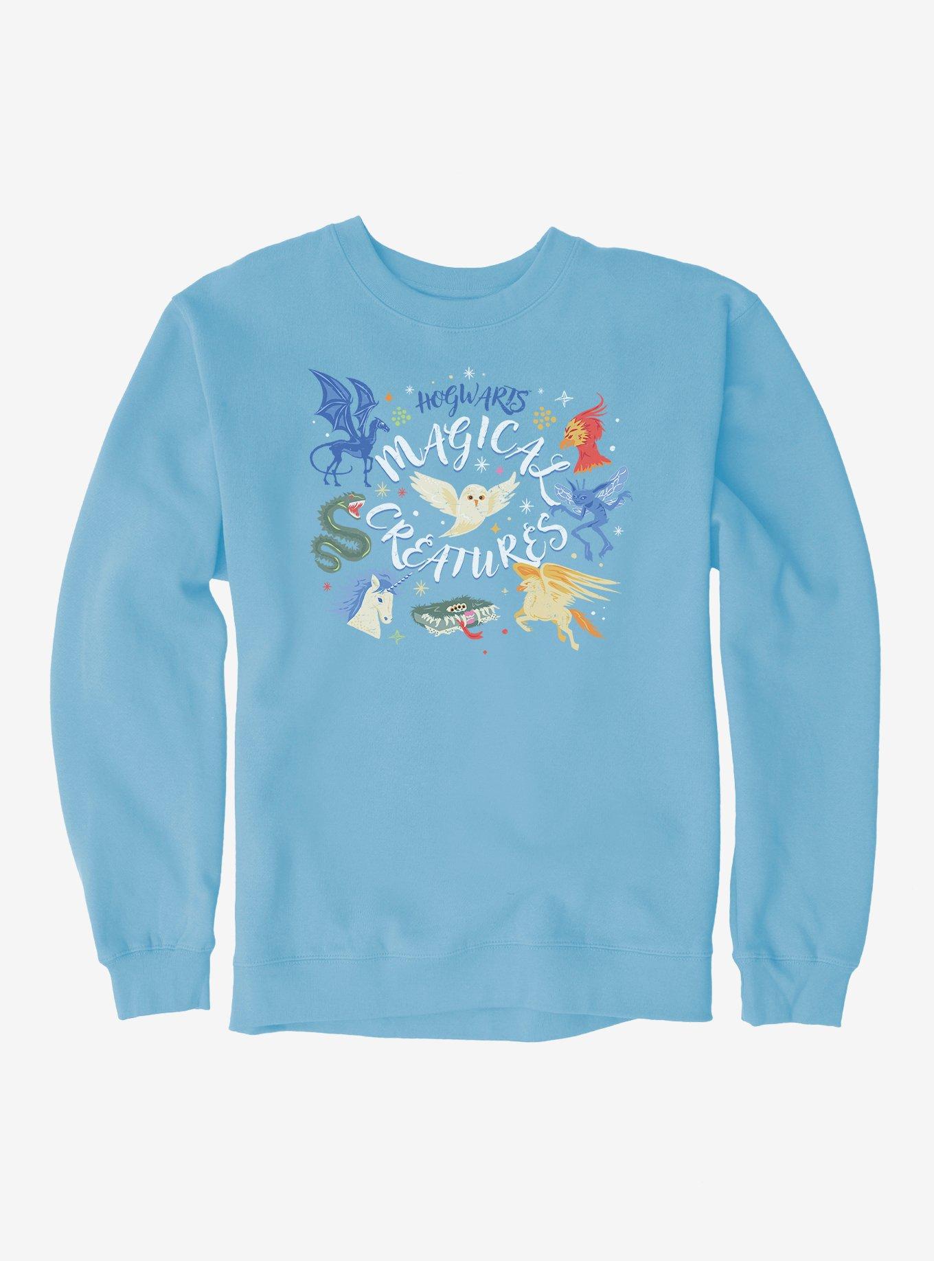 Harry Potter Hogwarts Magic Creatures Icons Sweatshirt