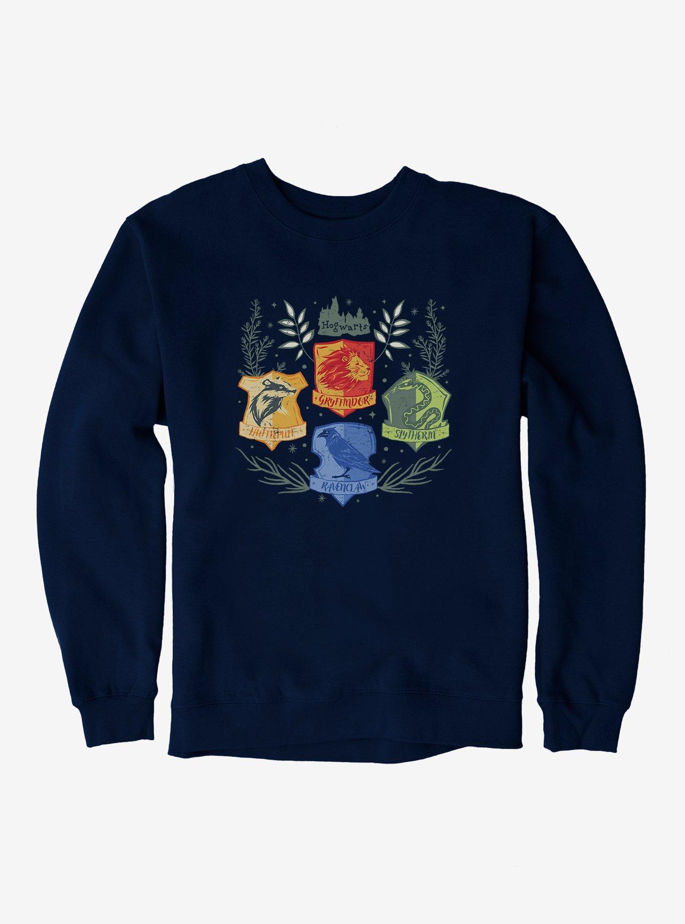 Harry Potter Hogwarts Houses In Bloom Sweatshirt, , hi-res
