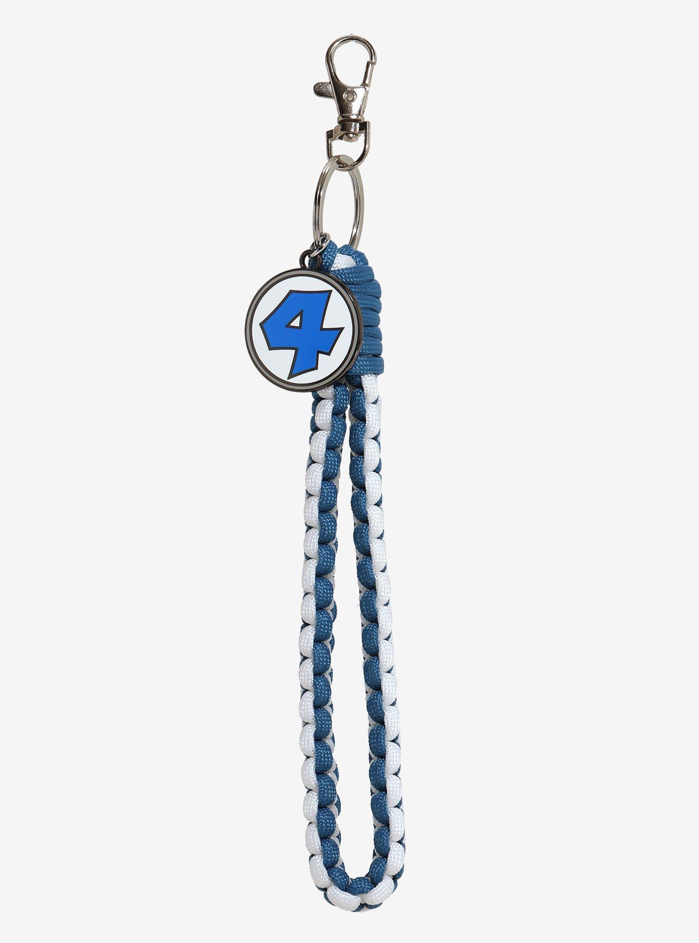 Marvel The Fantastic Four: First Steps Logo Braided Key Chain, , hi-res