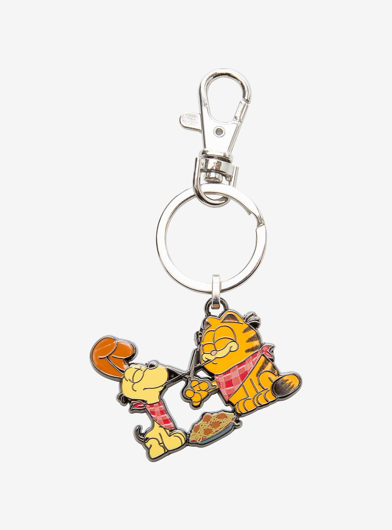 The Garfield Movie Garfield & Odie Spaghetti Key Chain, , hi-res