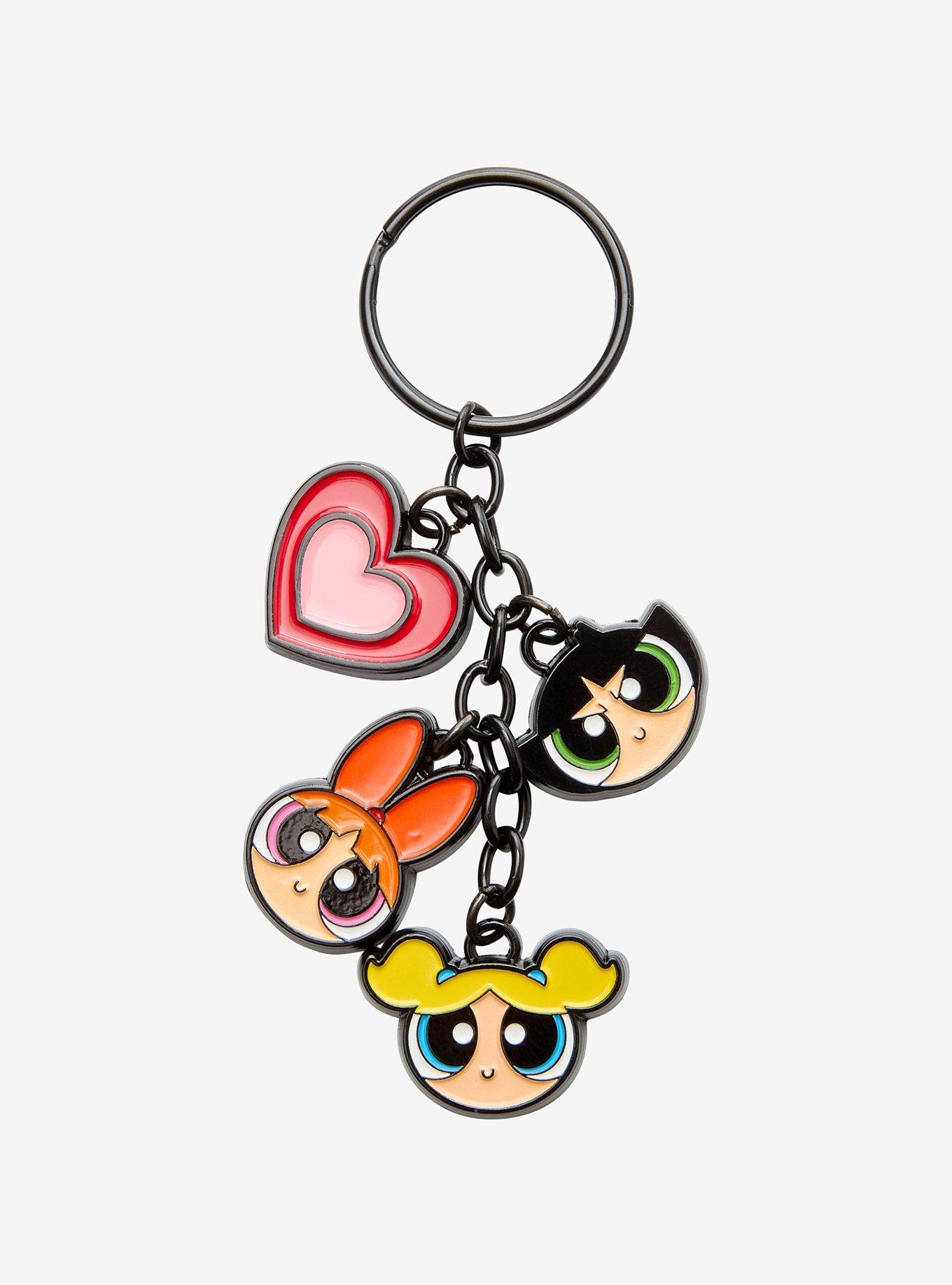 The Powerpuff Girls Charm Key Chain, , hi-res