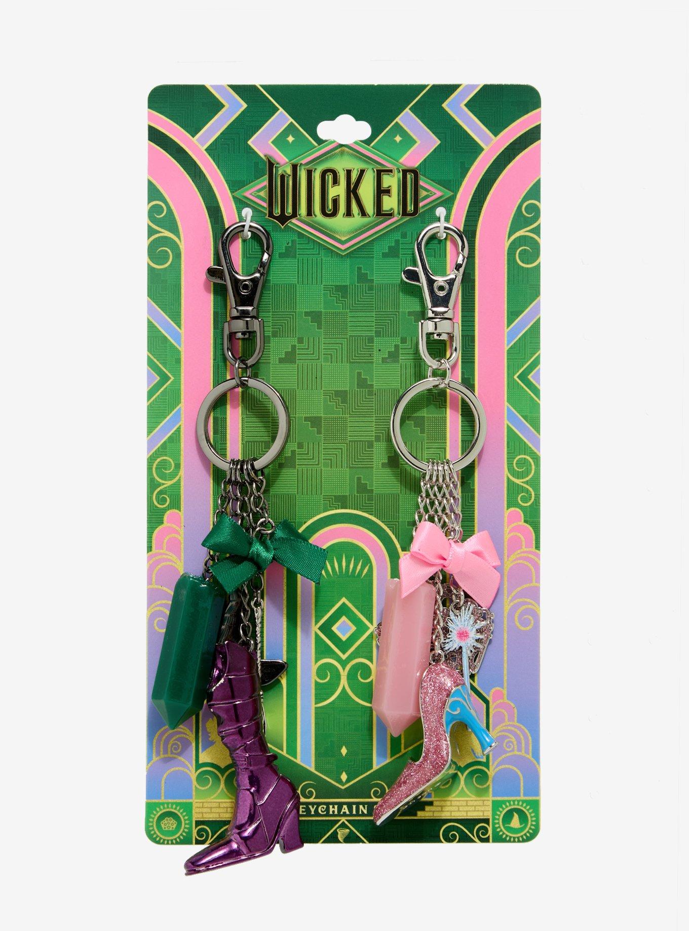 Wicked Elphaba & Glinda Icon Best Friend Keychain Set | Hot Topic