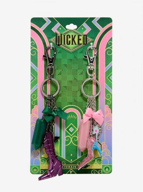 Wicked Elphaba & Glinda Icon Best Friend Keychain Set | Hot Topic