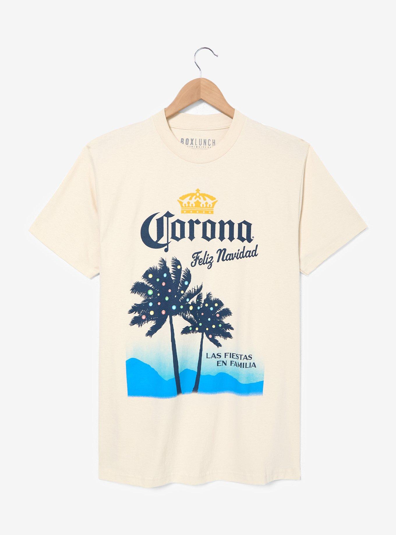 Corona Feliz Navidad T-Shirt — BoxLunch Exclusive, , hi-res