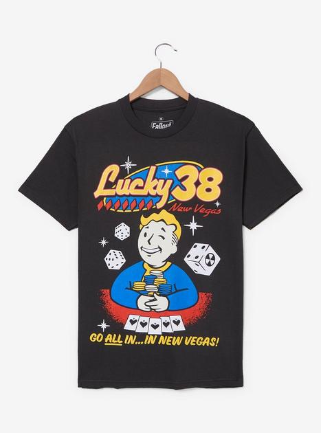 Fallout Vault Boy Lucky 38 T-Shirt - BoxLunch Exclusive | BoxLunch