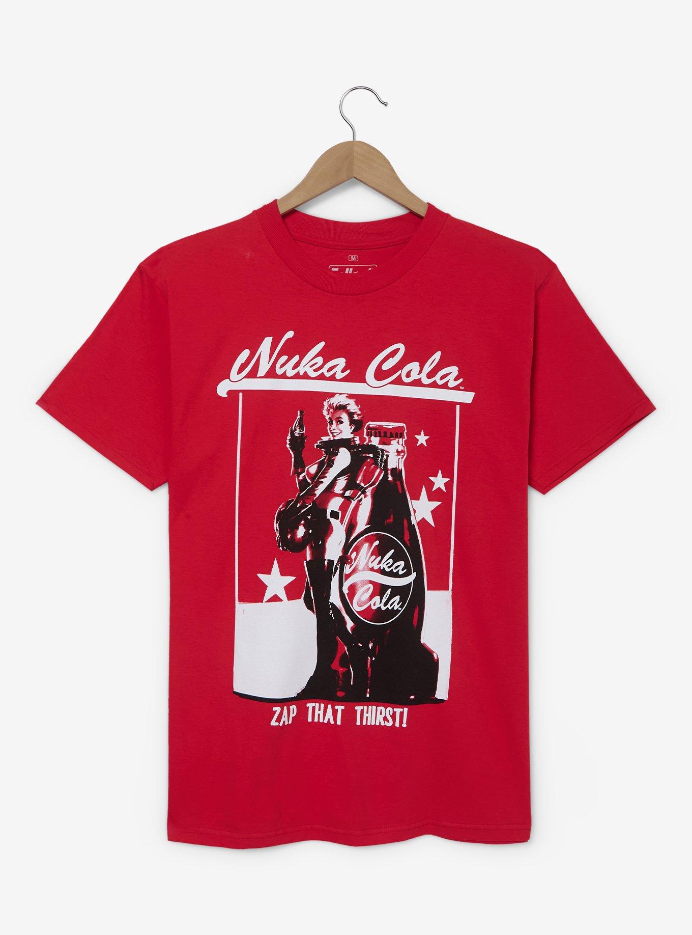 Fallout Nuka Cola Poster T-Shirt - BoxLunch Exclusive, , hi-res