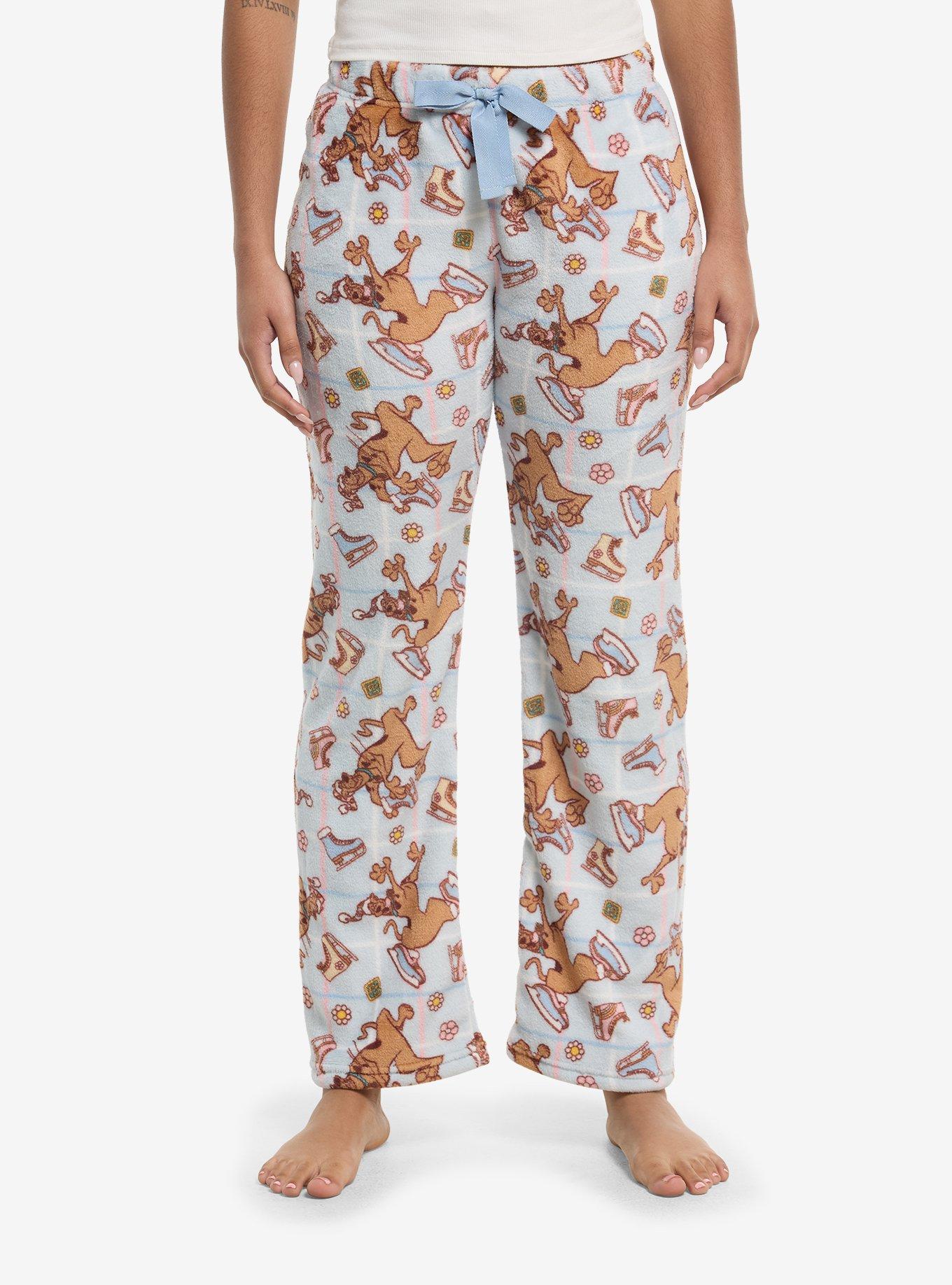 Scooby-Doo! Ice Skating Plush Pajama Pants, , hi-res