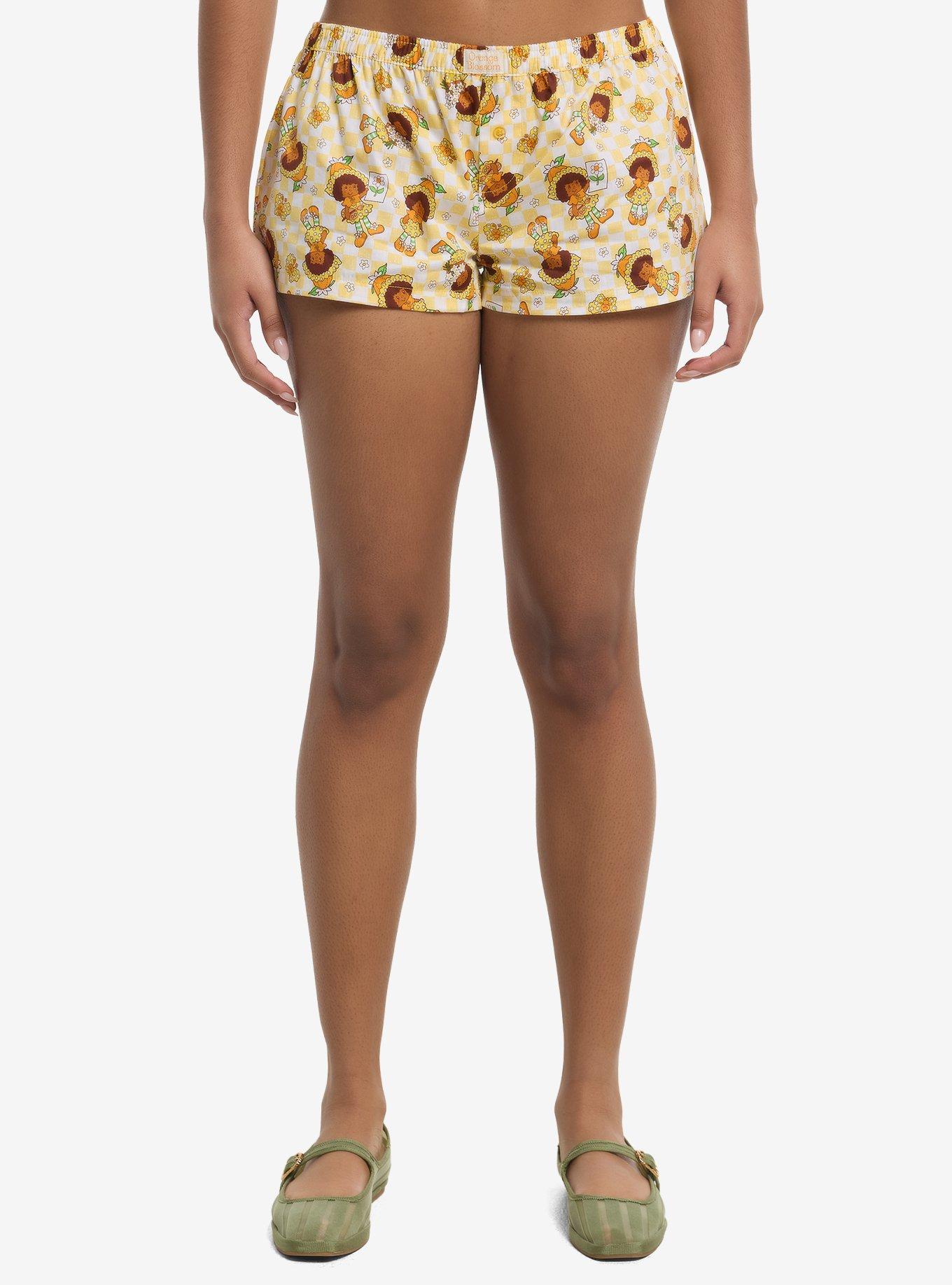 Strawberry Shortcake Orange Blossom Girls Boxer Lounge Shorts, , hi-res