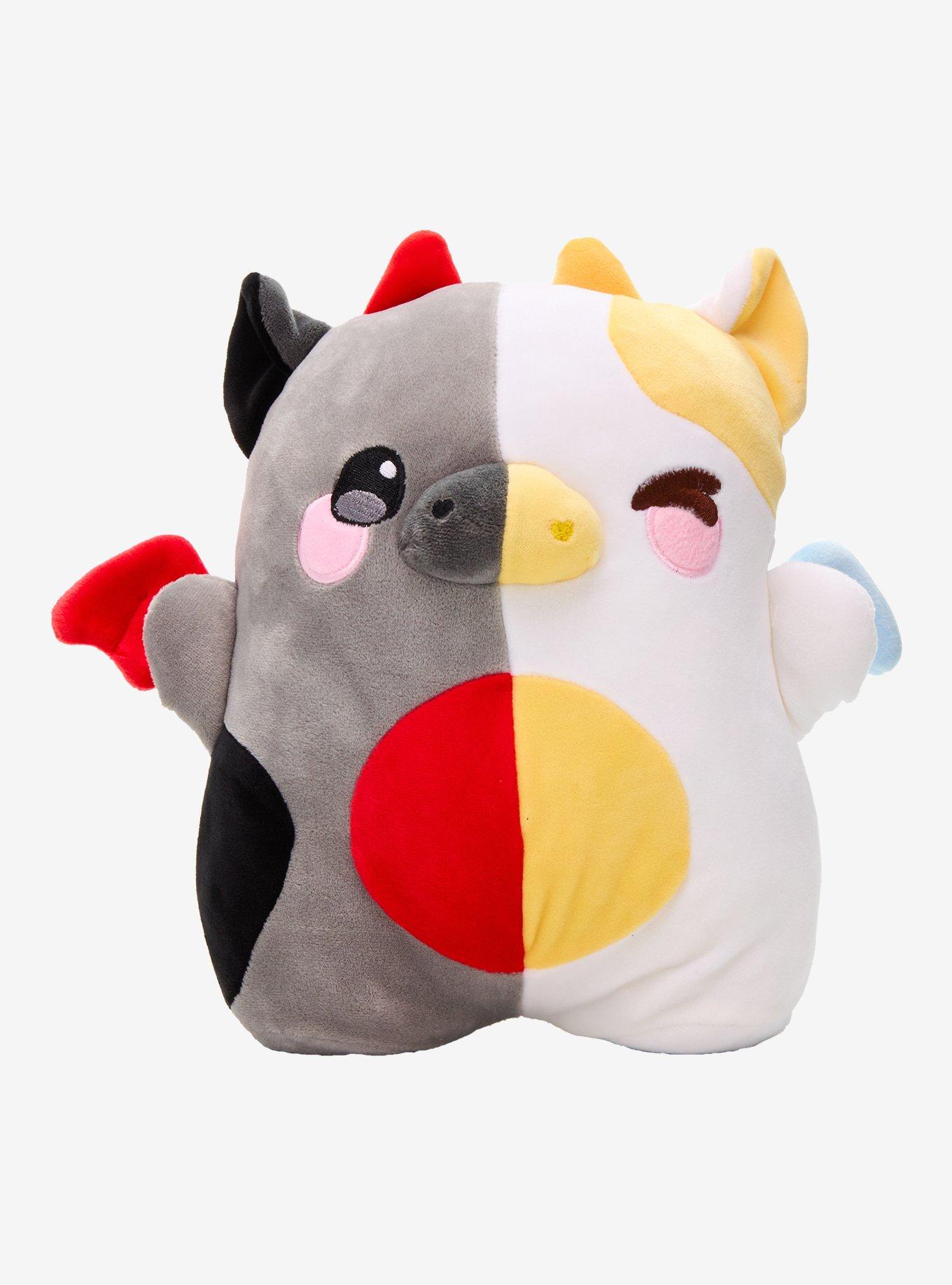 PlushGoals Half & Half Devil & Angel Cow Plush, , hi-res