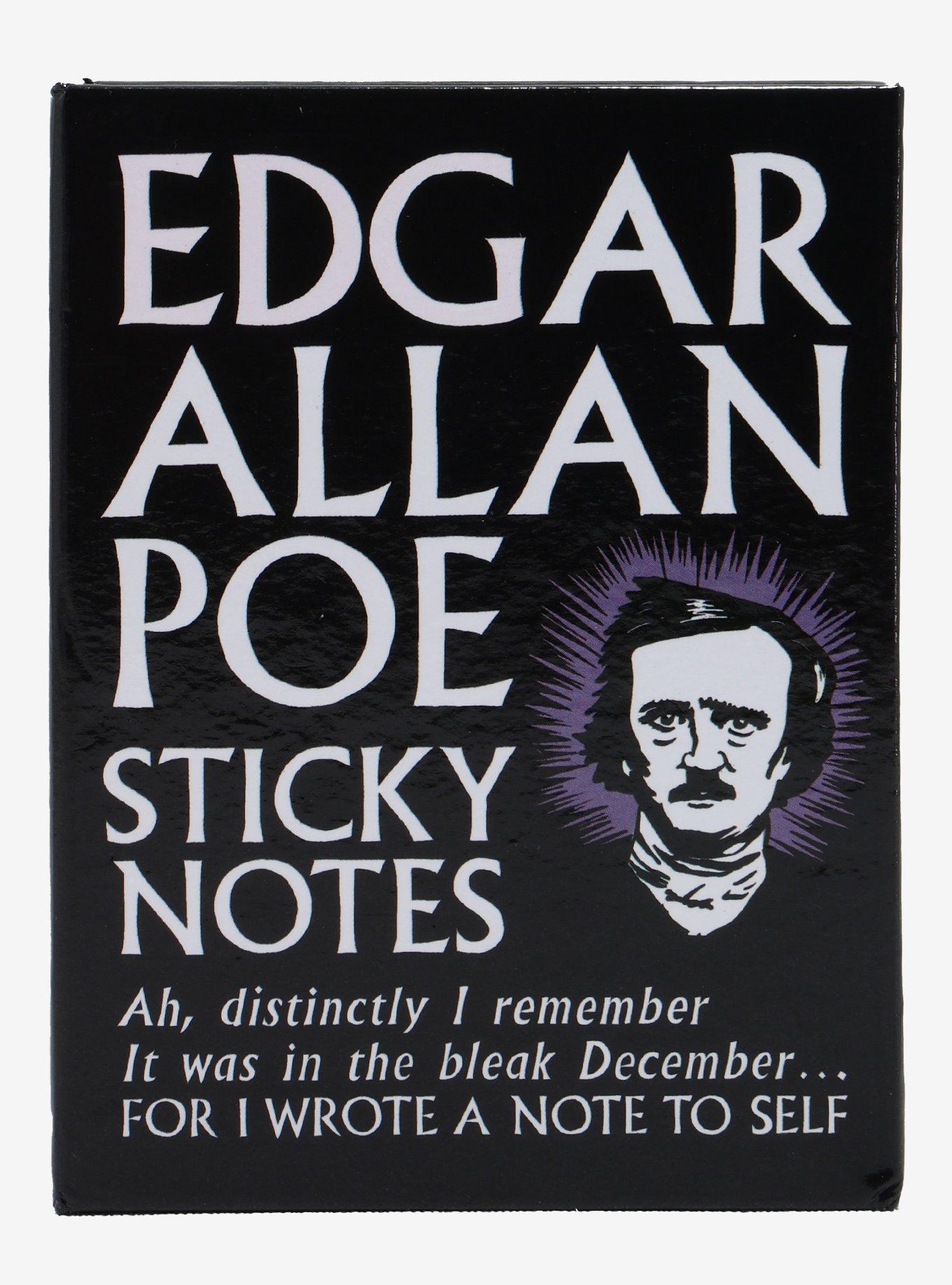 Edgar Allan Poe Sticky Notes, , hi-res