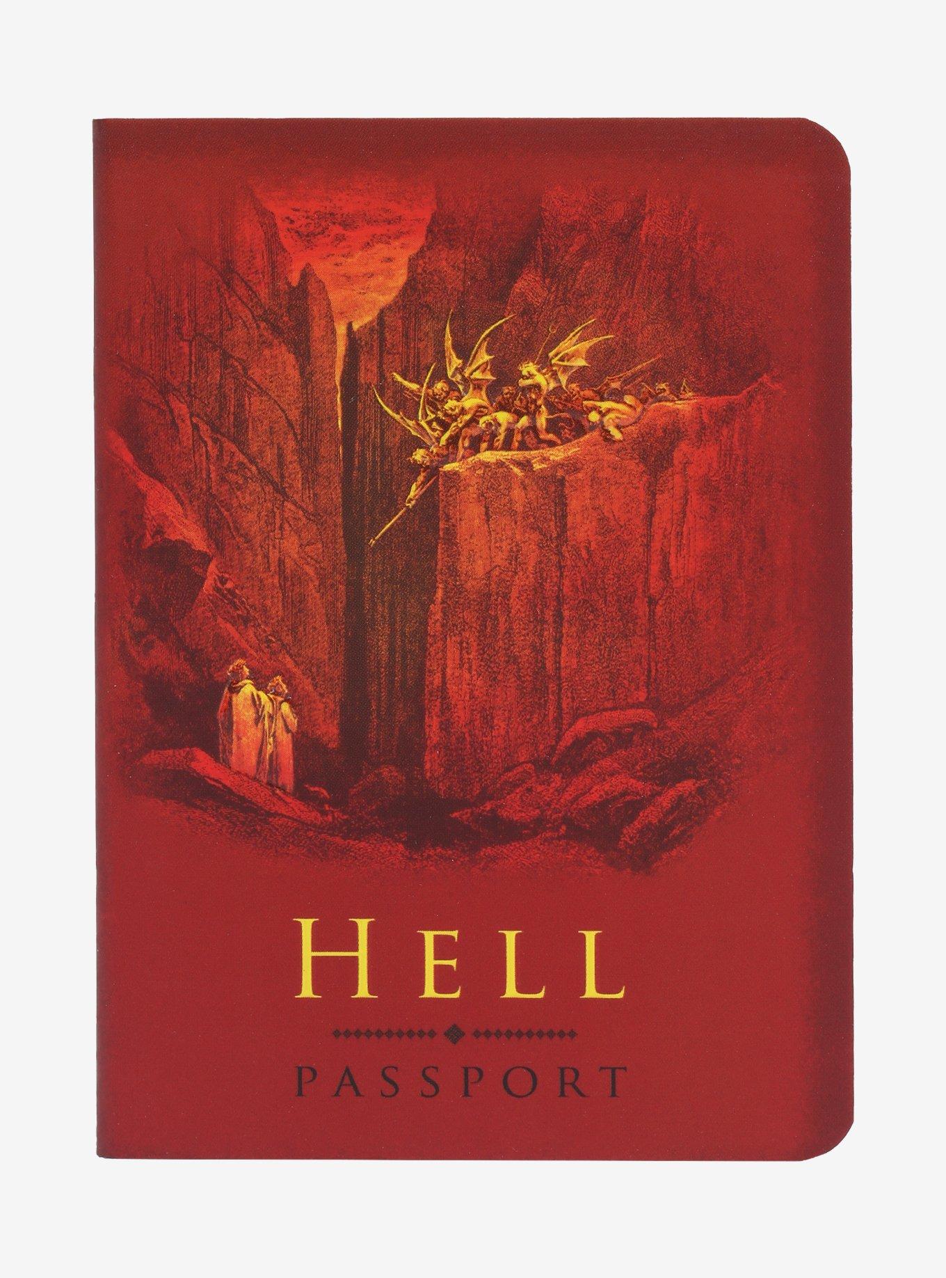 Hell Passport Notebook, , hi-res