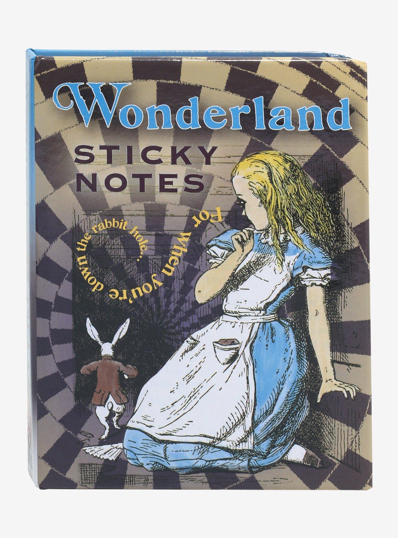 Wonderland Sticky Notes, , hi-res