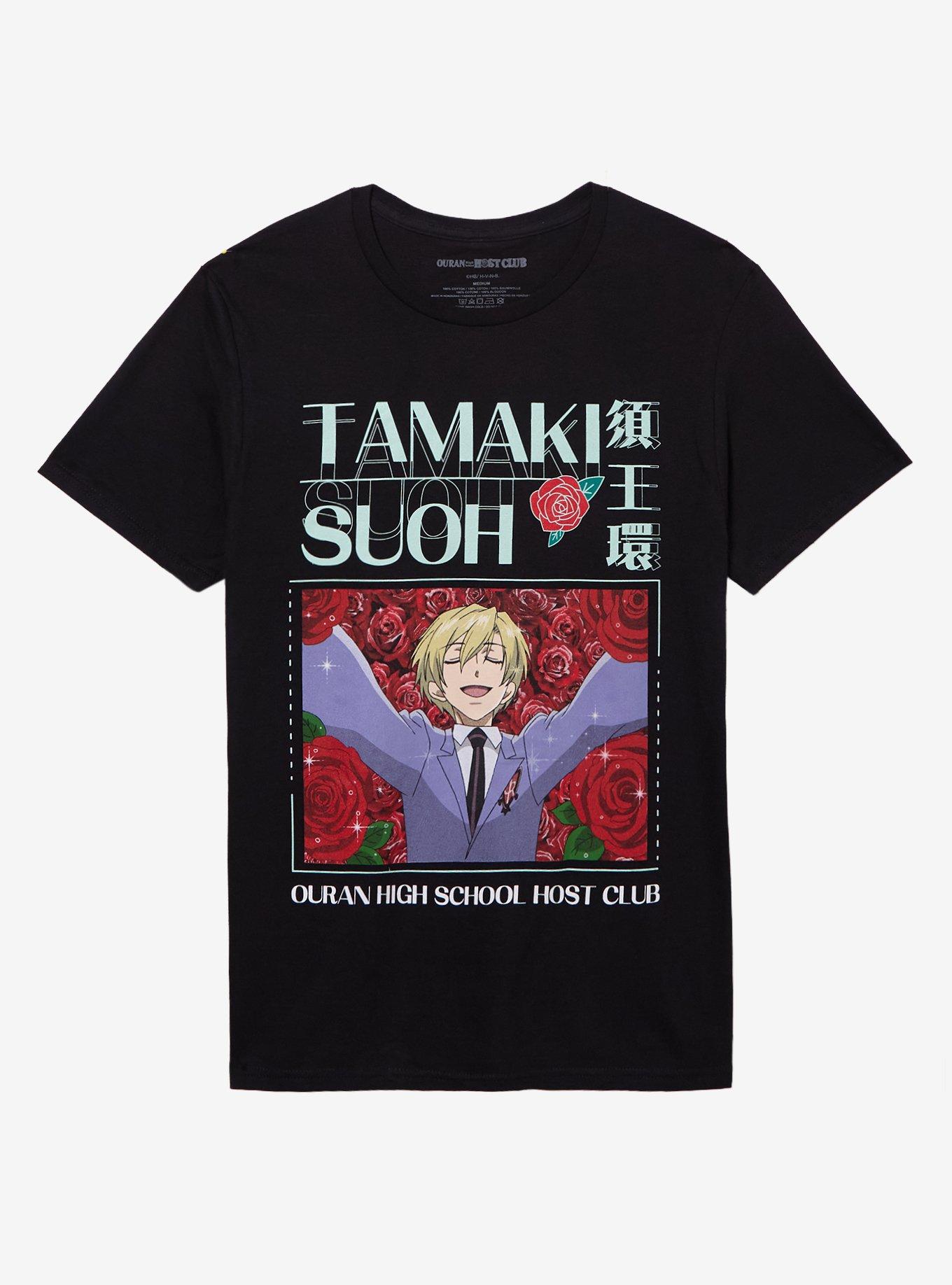 Ouran High School Host Club Tamaki Roses T-Shirt, , hi-res