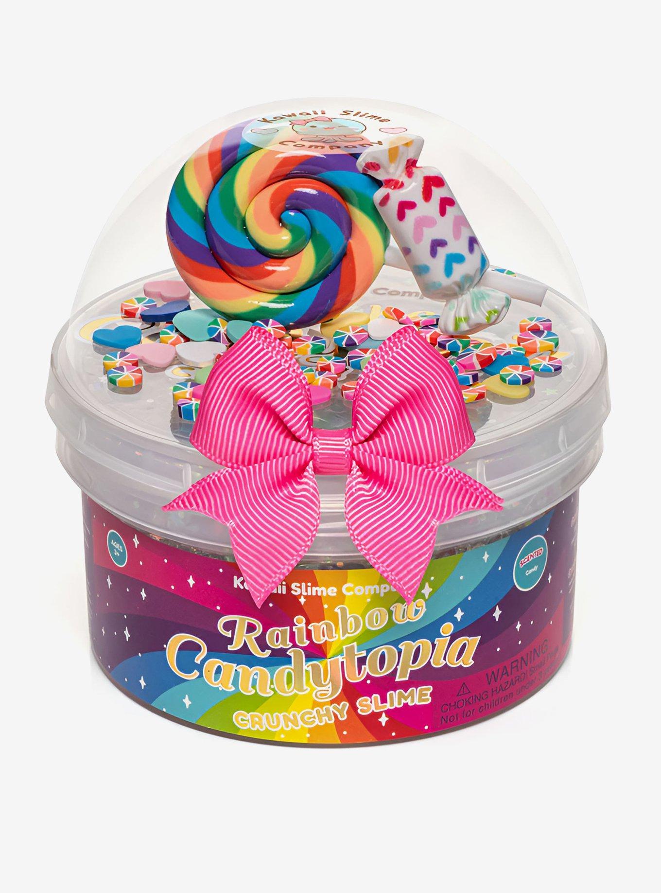 Kawaii Slime Company Rainbow Candytopia Crunchy Slime, , hi-res
