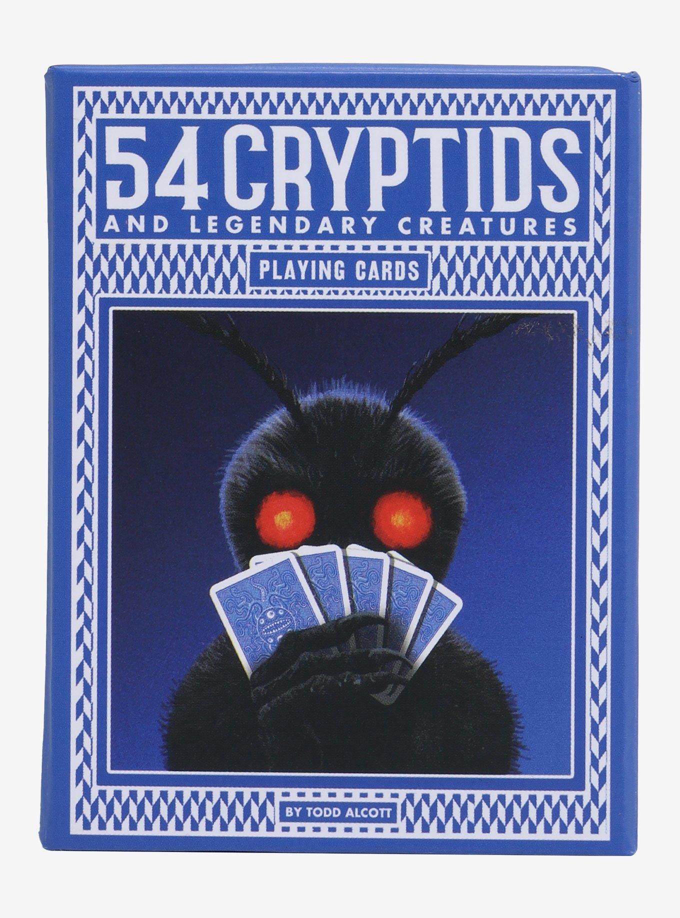 54 Cryptids And Legendary Creatures Playing Cards, , hi-res