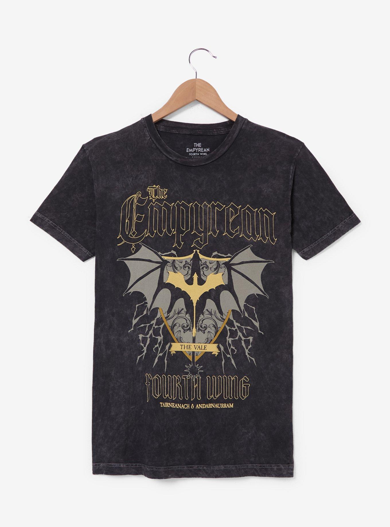 Fourth Wing The Empyrean Dragon Silhouettes Women's T-Shirt - BoxLunch Exclusive, , hi-res