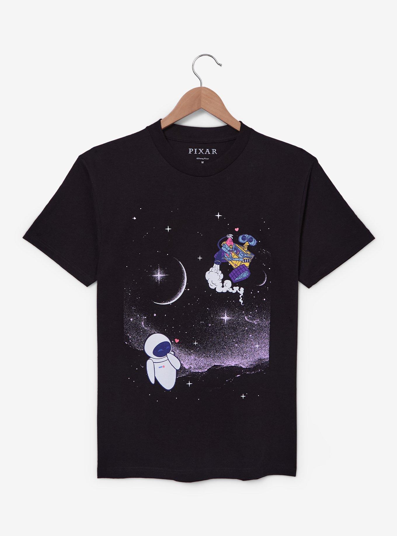 Disney Pixar WALL-E EVE & WALL-E Space Women's T-Shirt - BoxLunch Exclusive, , hi-res