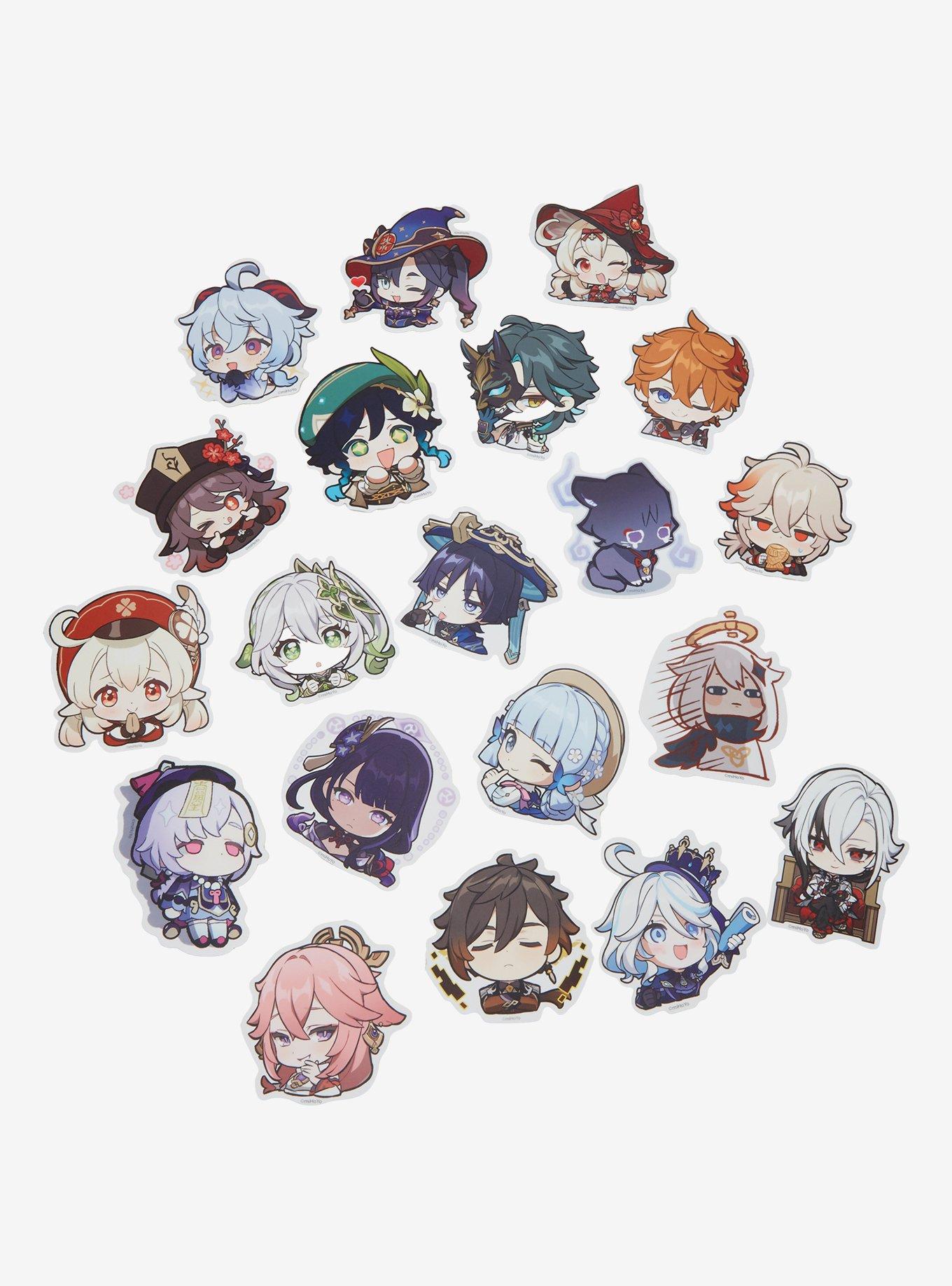 Genshin Impact Series 1 Mystery Sticker Pack, , hi-res