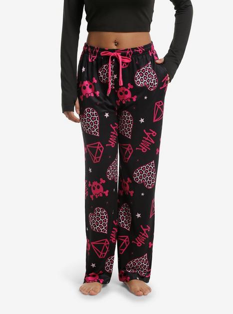 Rawr Pink & Black Pajama Pants | Hot Topic