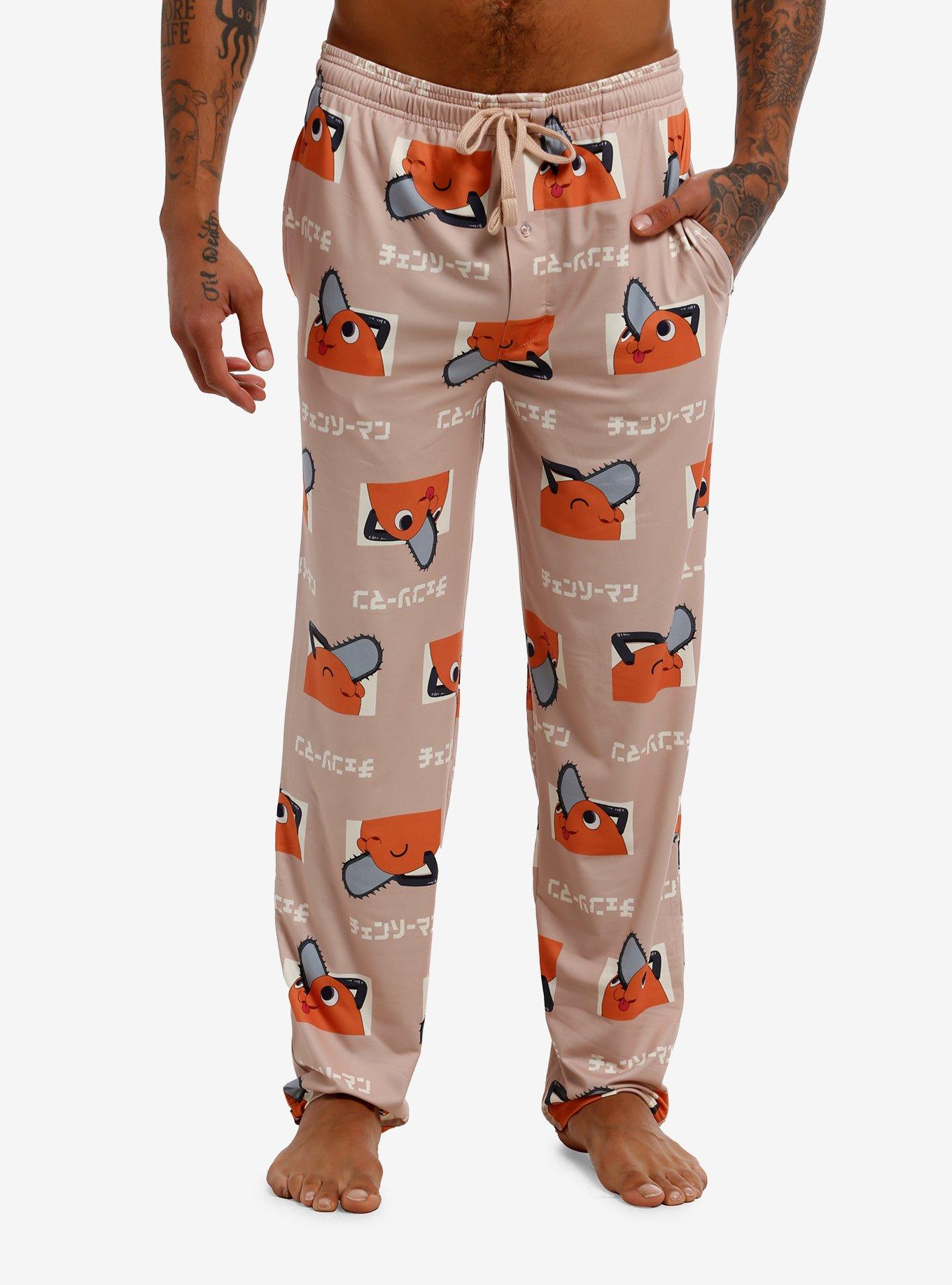 Chainsaw Man Pochita Pajama Pants, , hi-res