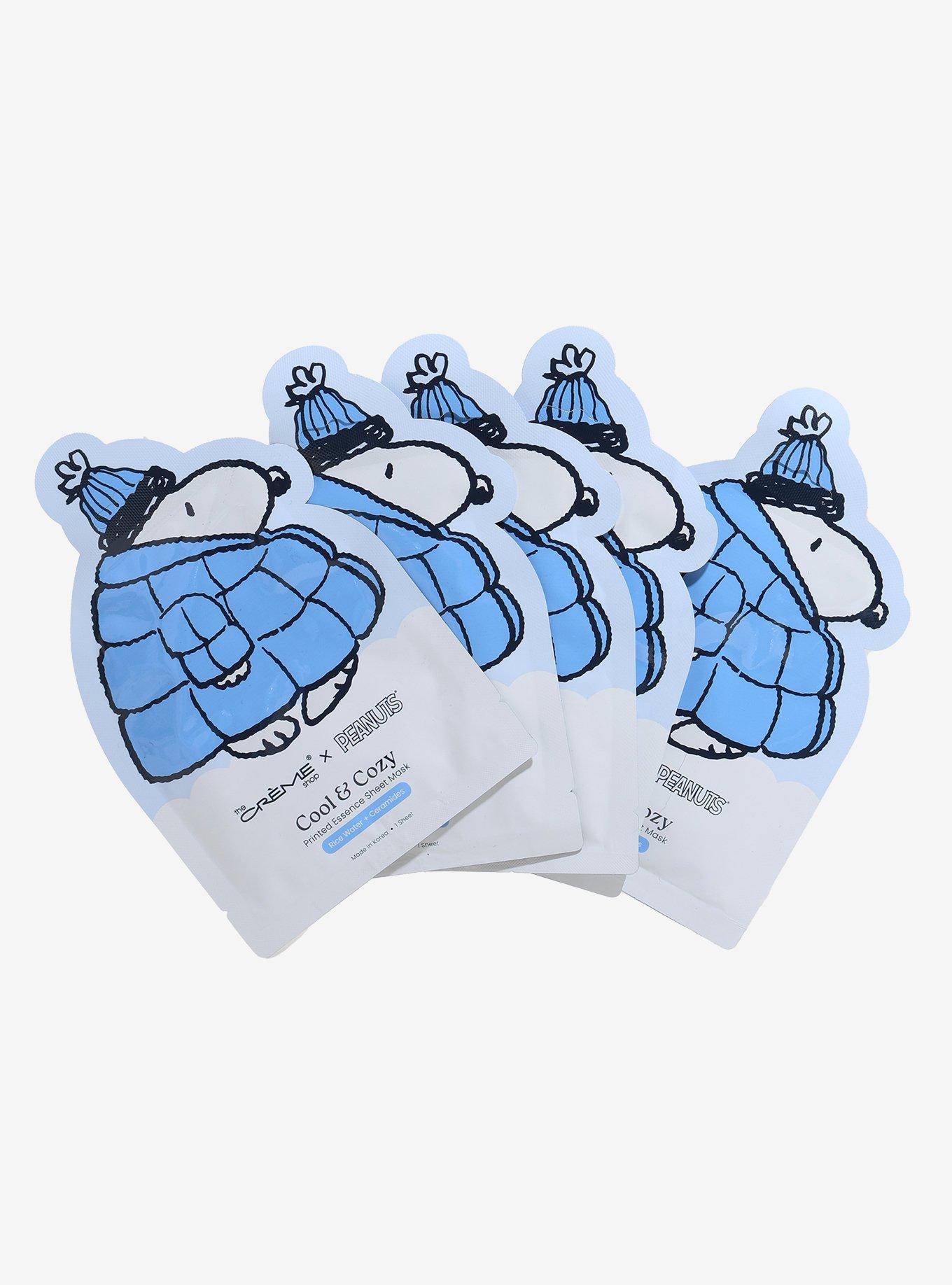 The Crème Shop Peanuts Snoopy Cool & Cozy Face Sheet Mask Set, , hi-res