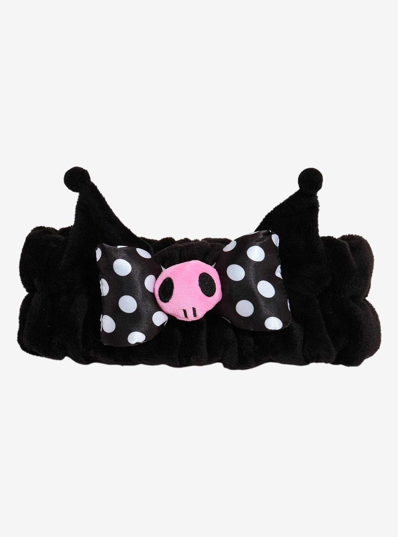 The Creme Shop Kuromi Polka Dot Spa Headband, , hi-res