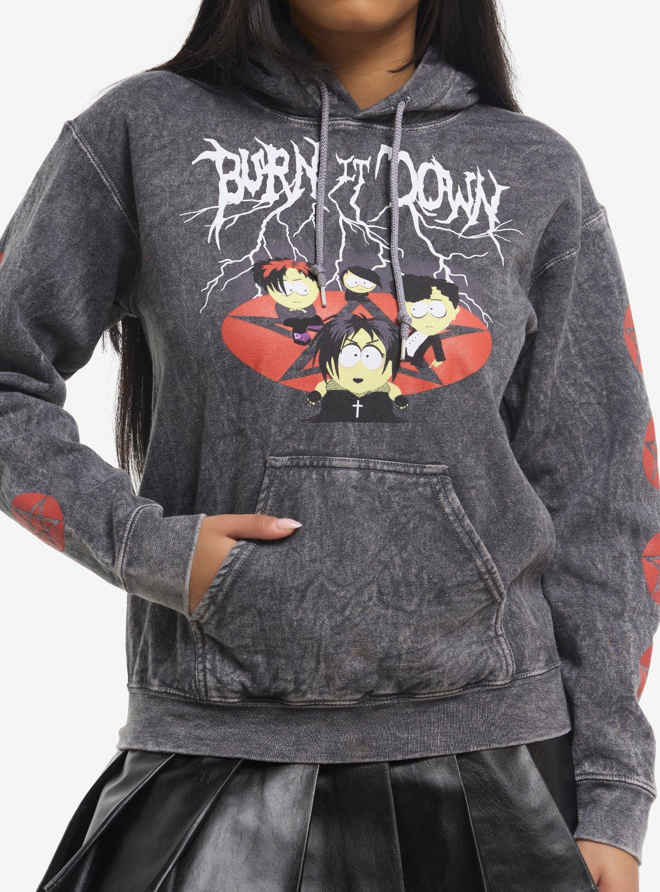 South Park Goth Kids Mineral Wash Hoodie, , hi-res