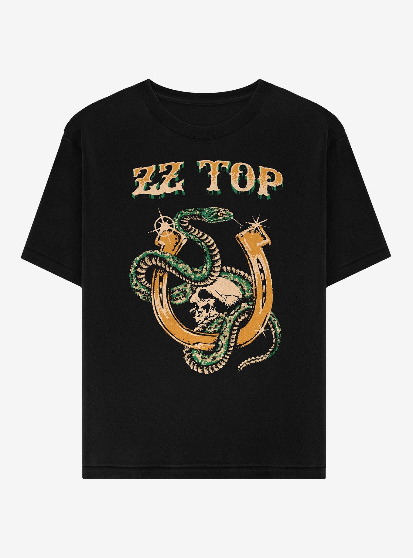ZZ Top Snake & Horseshoe T-Shirt, , hi-res