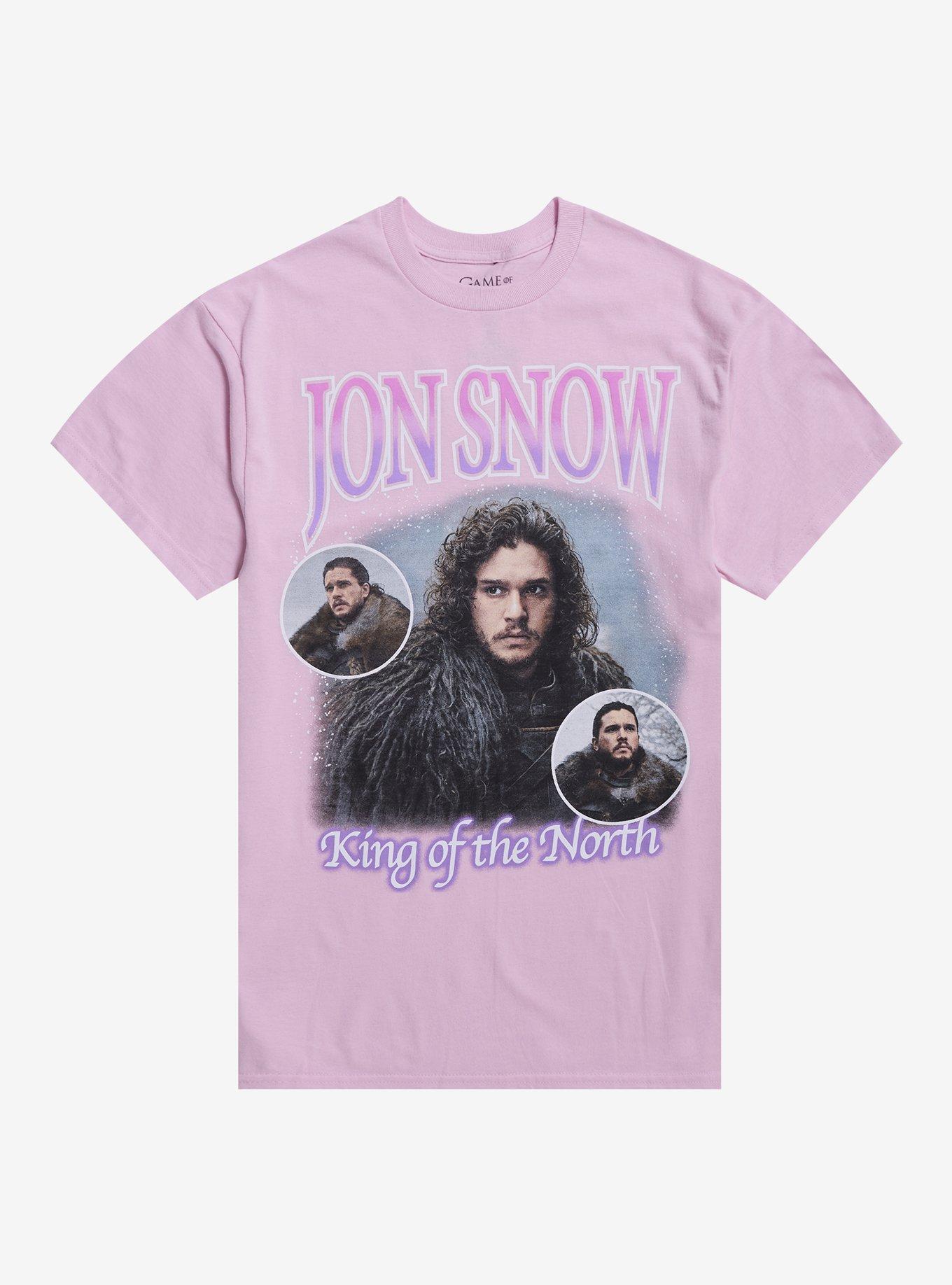 Game Of Thrones Jon Snow King Of The North T-Shirt